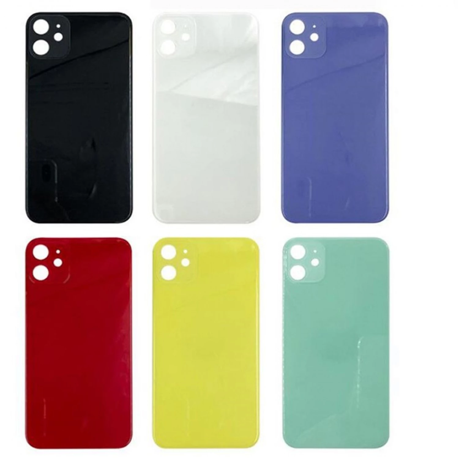 back glass lens BIG camera hole for iphone 11