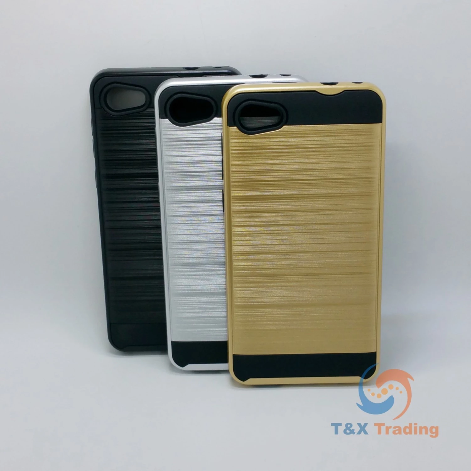 Alcatel A50 - Slim Sleek Brush Metal Case