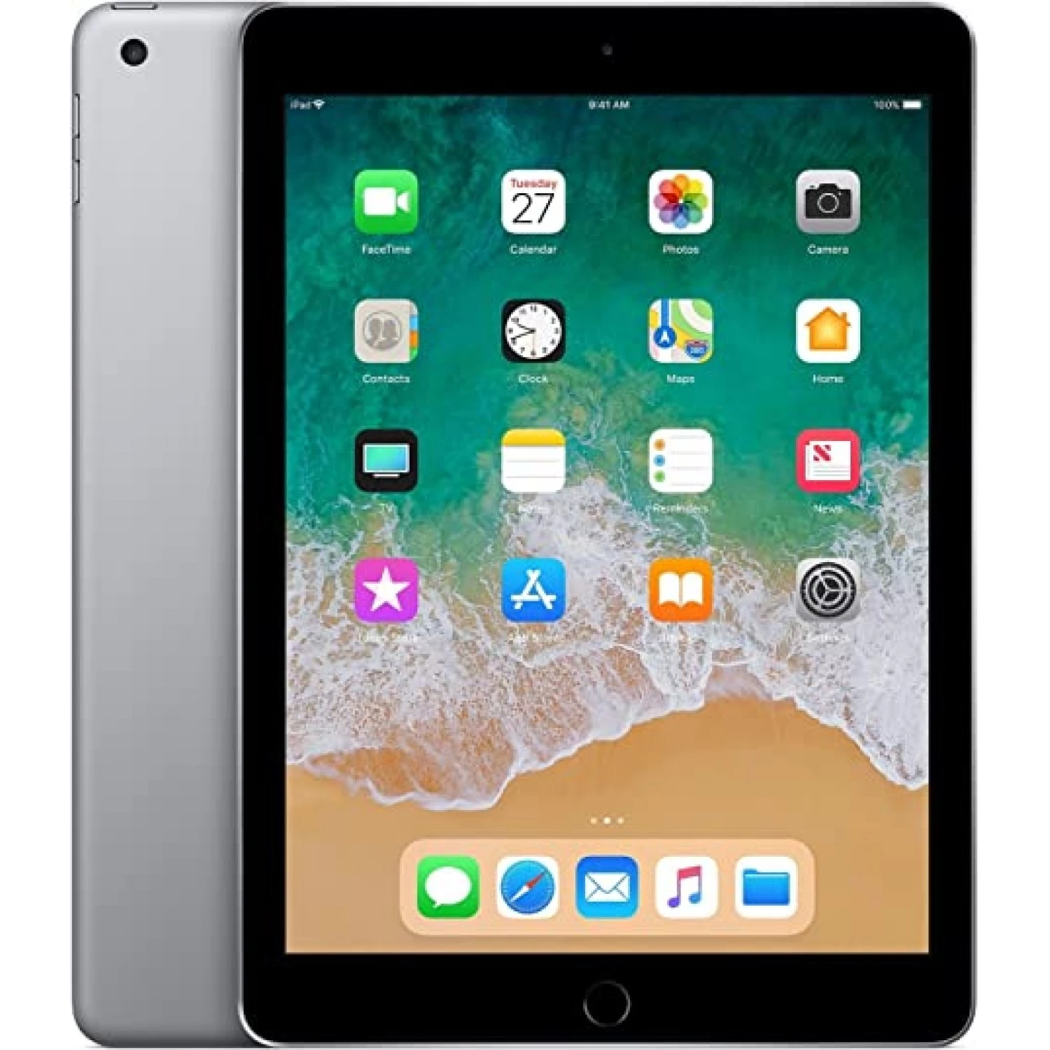 Apple iPad 6th Gen 2018 (used, has password, 3G LTE, digitizer touch cracked)