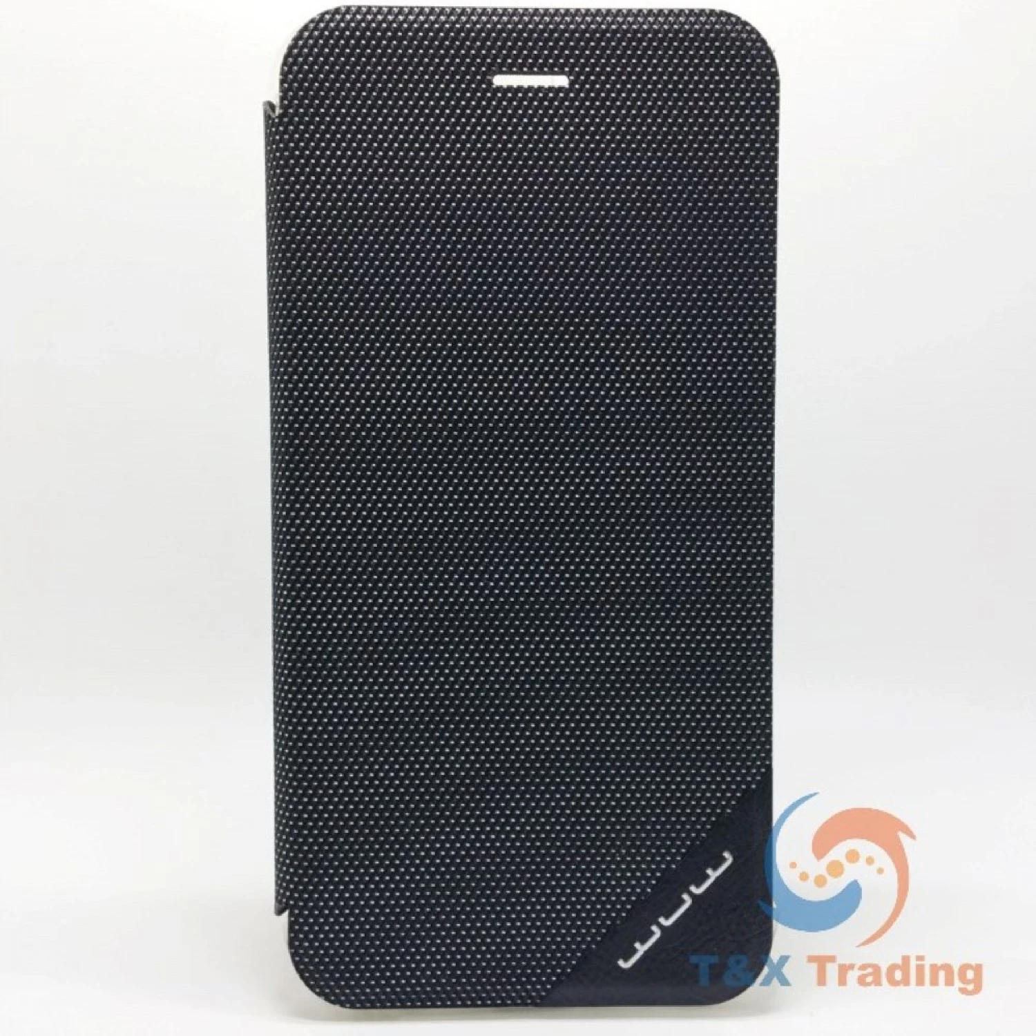 Apple iPhone 6 Plus / 6S Plus - WUW Luxury Flip Cloth Leather Wallet Case