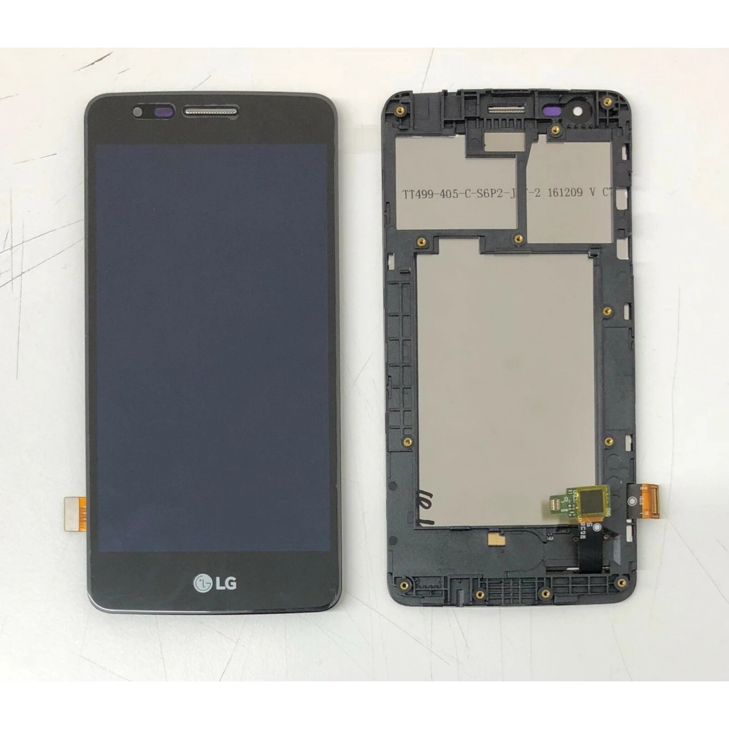 LCD digitizer with frame DUAL SIM Ver. LG K8 2017 Aristo LV3 M210 MS210
