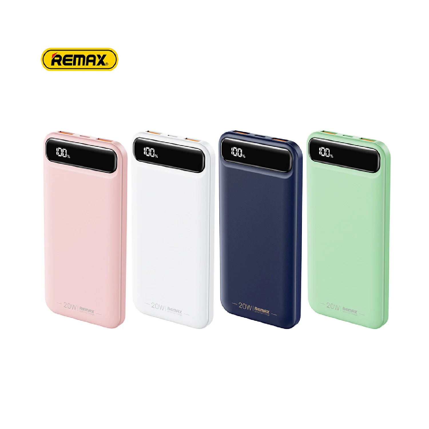 Remax - SUPER FAST 20W PD Type-C Power Bank BOLE Series 20000mah RPP-521