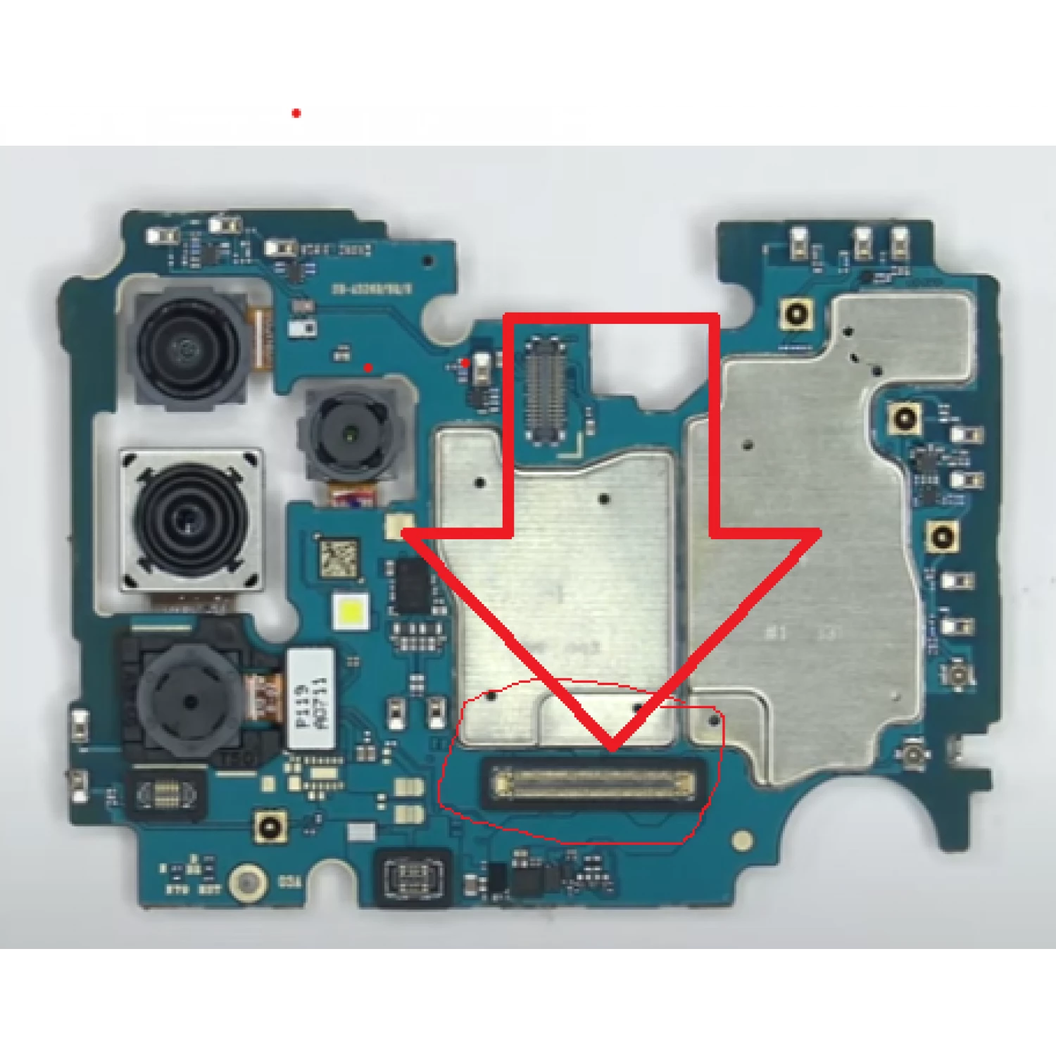 LCD connector FPC for Samsung Galaxy A326 A536 A526 A528 A126 A426 A325 A725