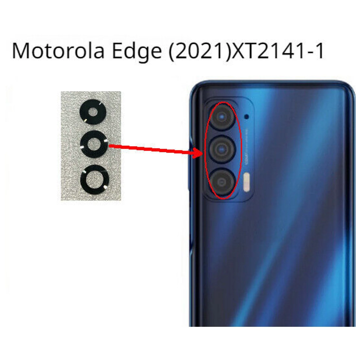 back camera LENS for Motorola Moto Edge 5G 2021 XT2141