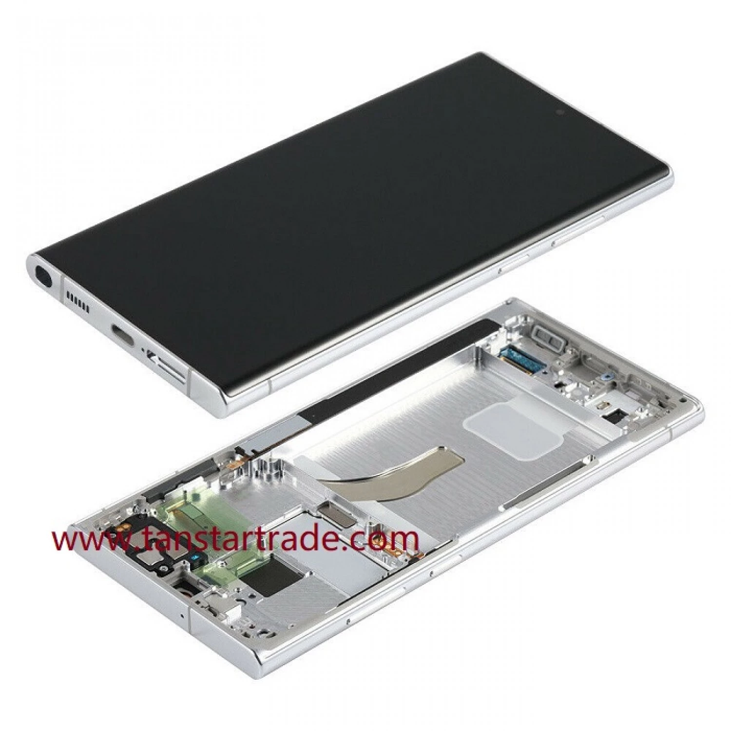 LCD Assembly with Frame OLED for Samsung S22 Ultra S908 S908U S908F