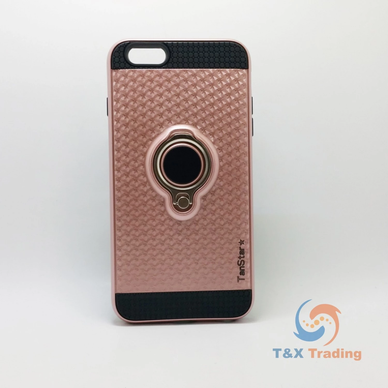 Apple iPhone 6 Plus / 6S Plus - TanStar Magnet Enabled Case with Ring Kickstand