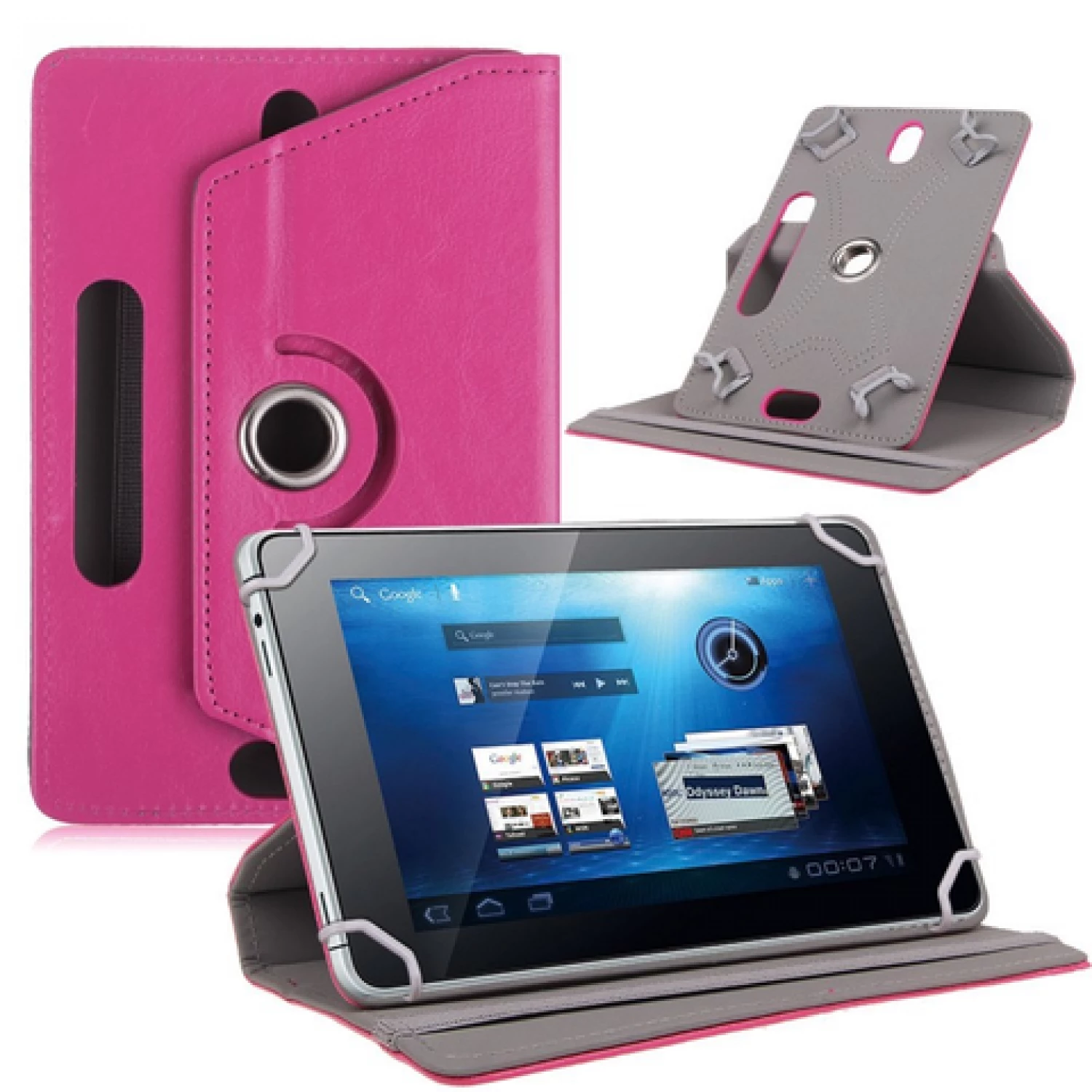 Universal 10" Tablet - 360 Leather Case