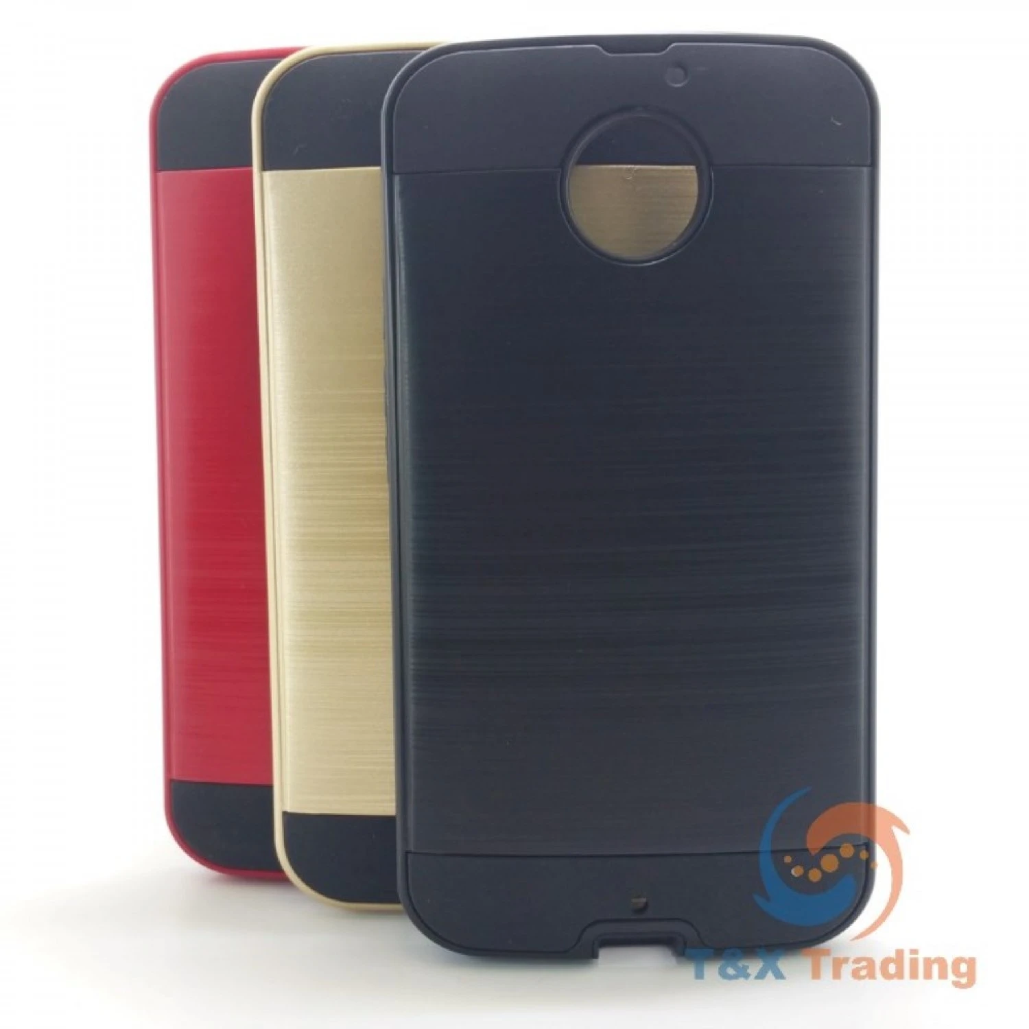Motorola Moto X2 / X (Gen 2) - Slim Sleek Brush Metal Case