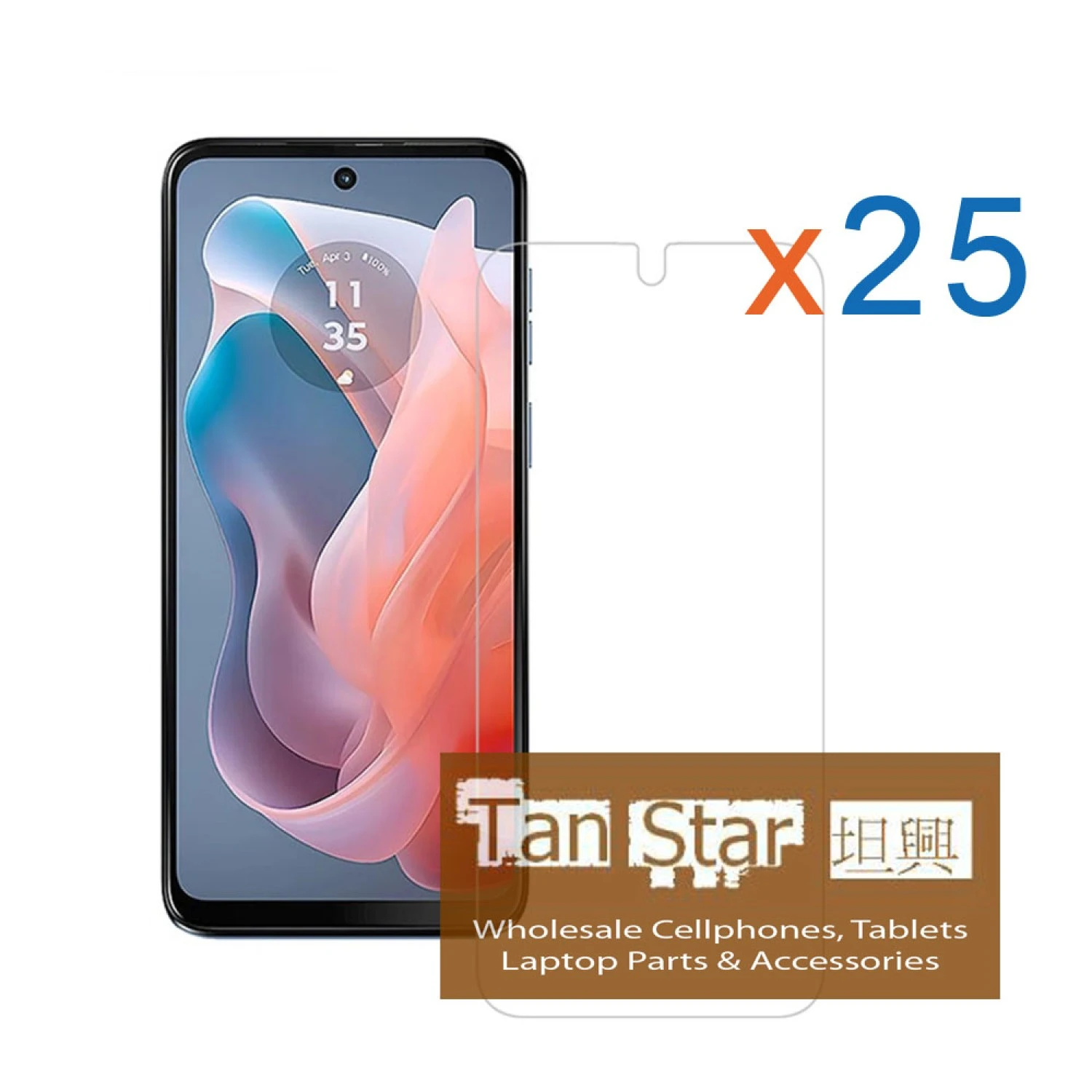 Motorola Moto G Play 2024 / Moto G 5G Bulk (25Pcs) Tempered Glass Screen Protector