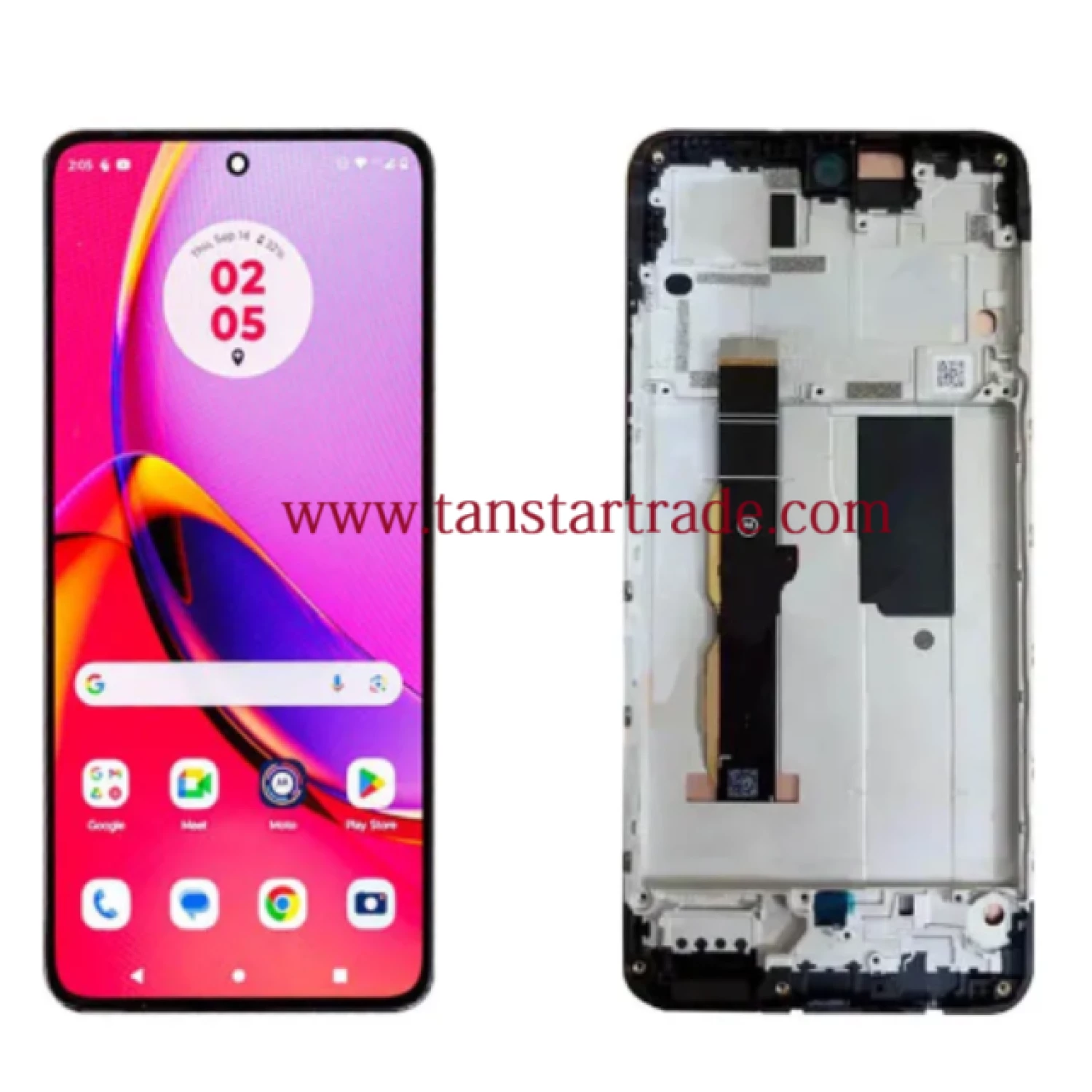 LCD digitizer with frame for Moto G84 XT2347