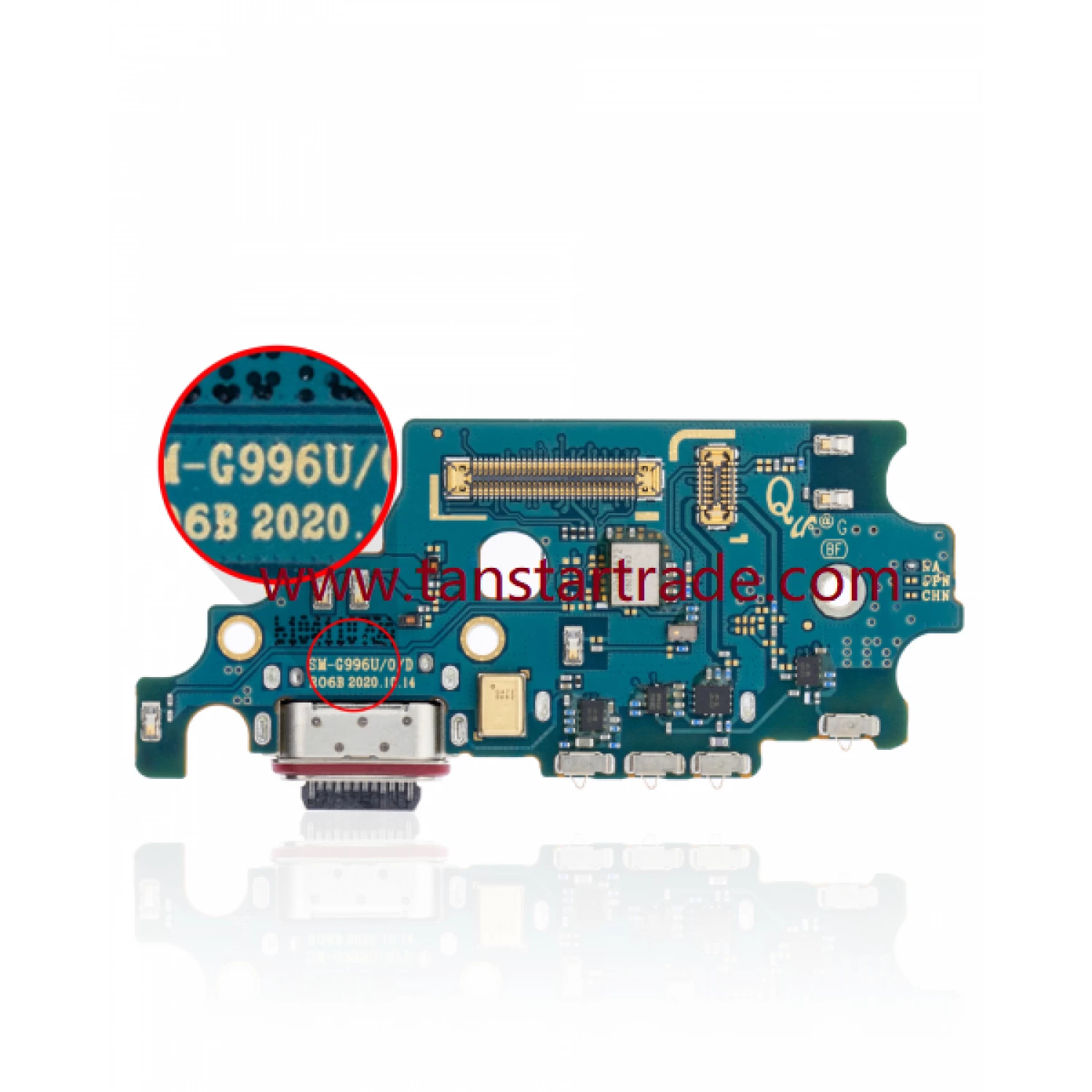 charging port assembly U (American Vers.) Samsung S21 Plus G996 G996A G996WA