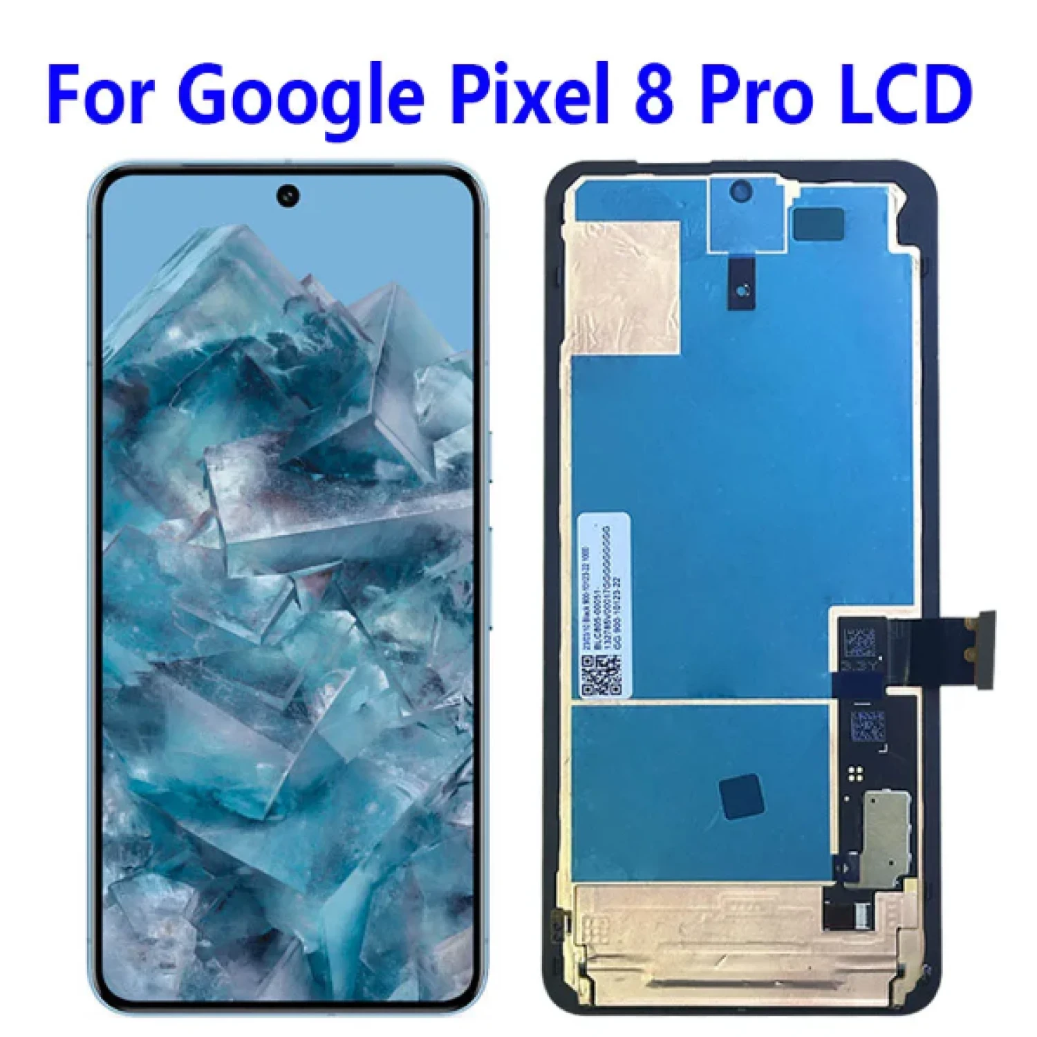 LCD Digitizer with Frame fingerprint snsor for Google Pixel 8 Pro
