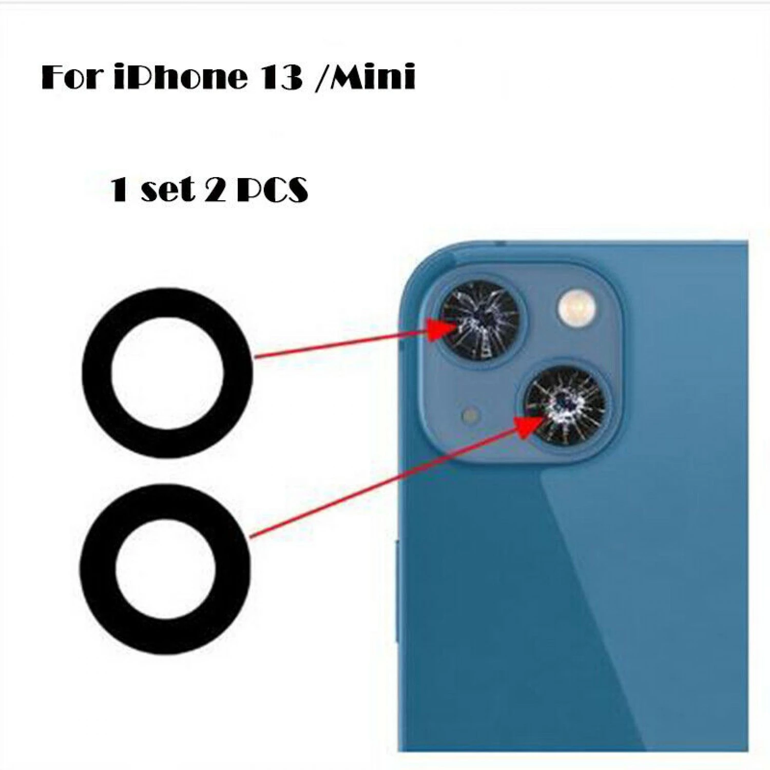 back camera lens set for iPhone 13 iPhone 13 Mini