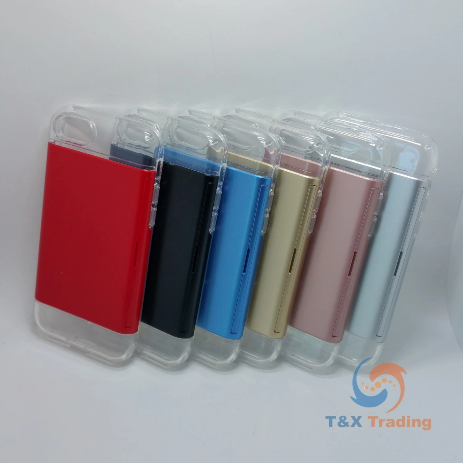 Apple iPhone 7 / 8 - Shock Resistant Credit Card Slider Case