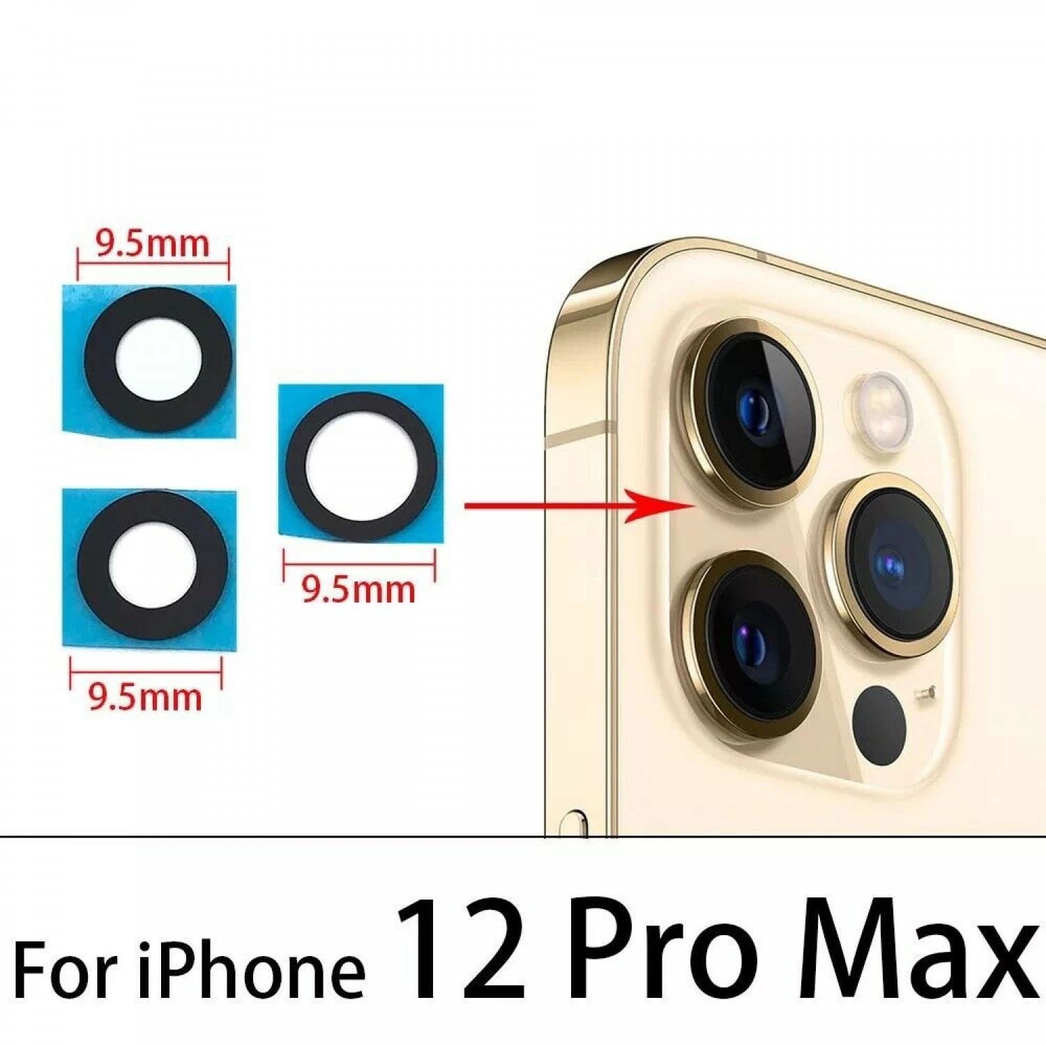 back camera lens set for iphone 12 Pro Max