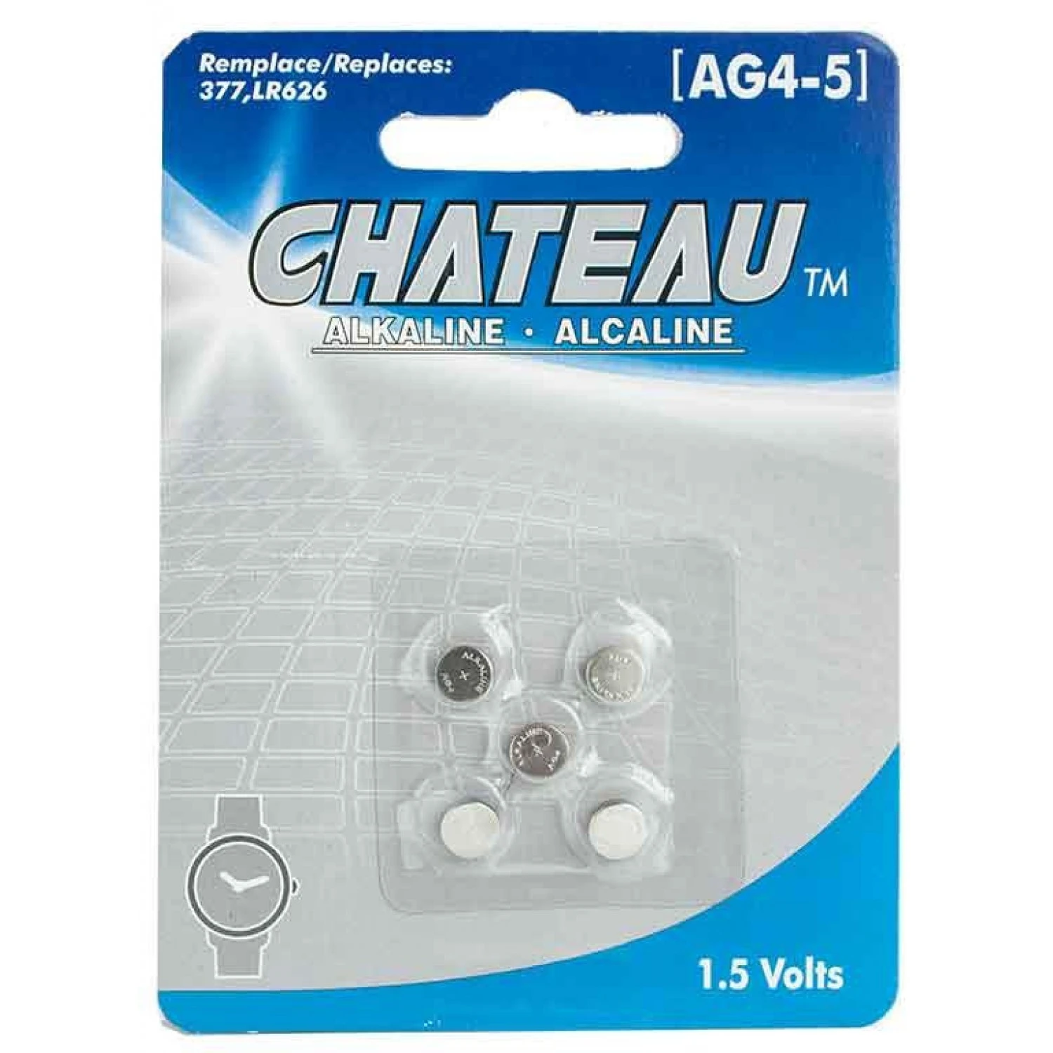 Battery alkaline 1.5 Volts AG4 377 LR626