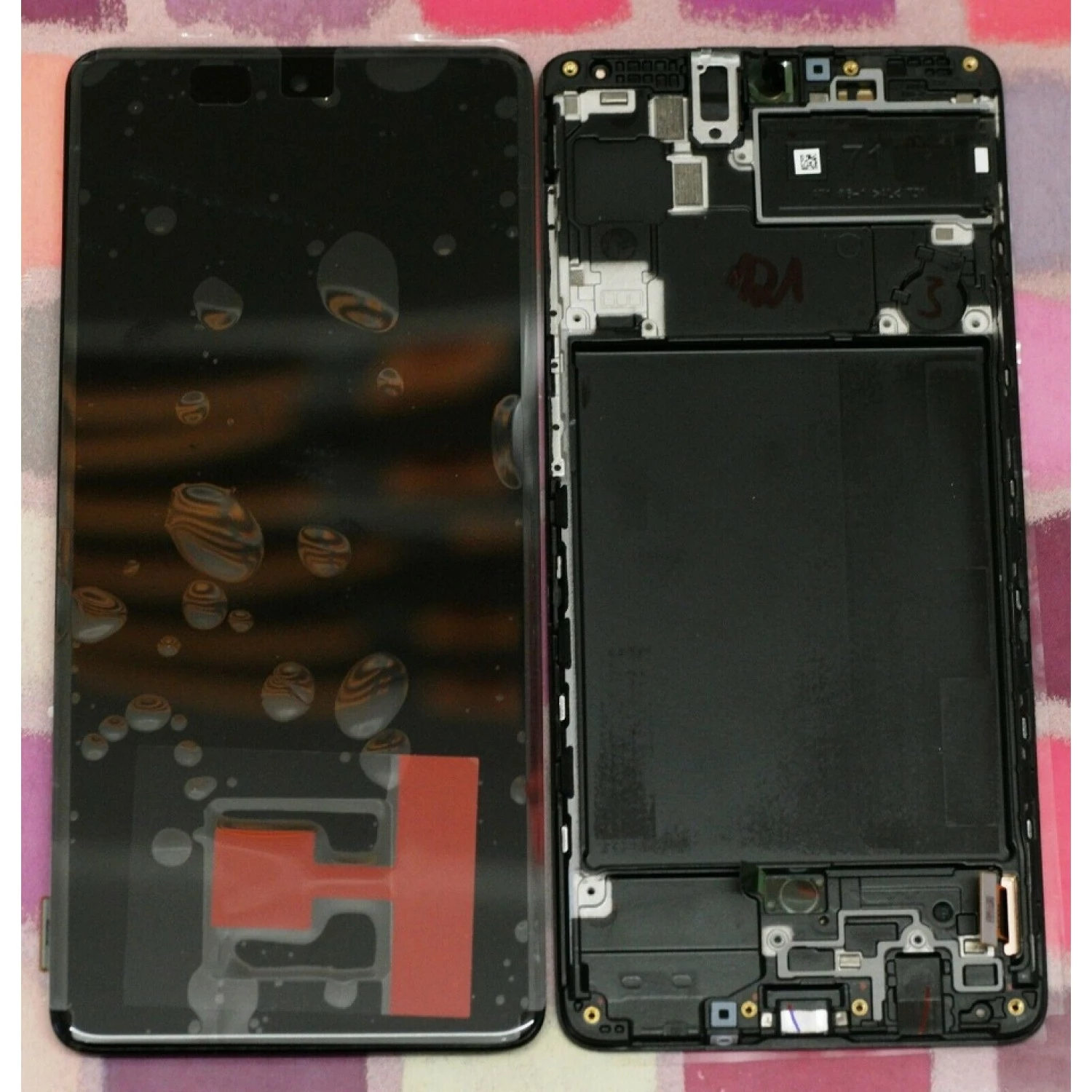 LCD assembly with FRAME TFT for Samsung Galaxy A71 2020 A715 A715F