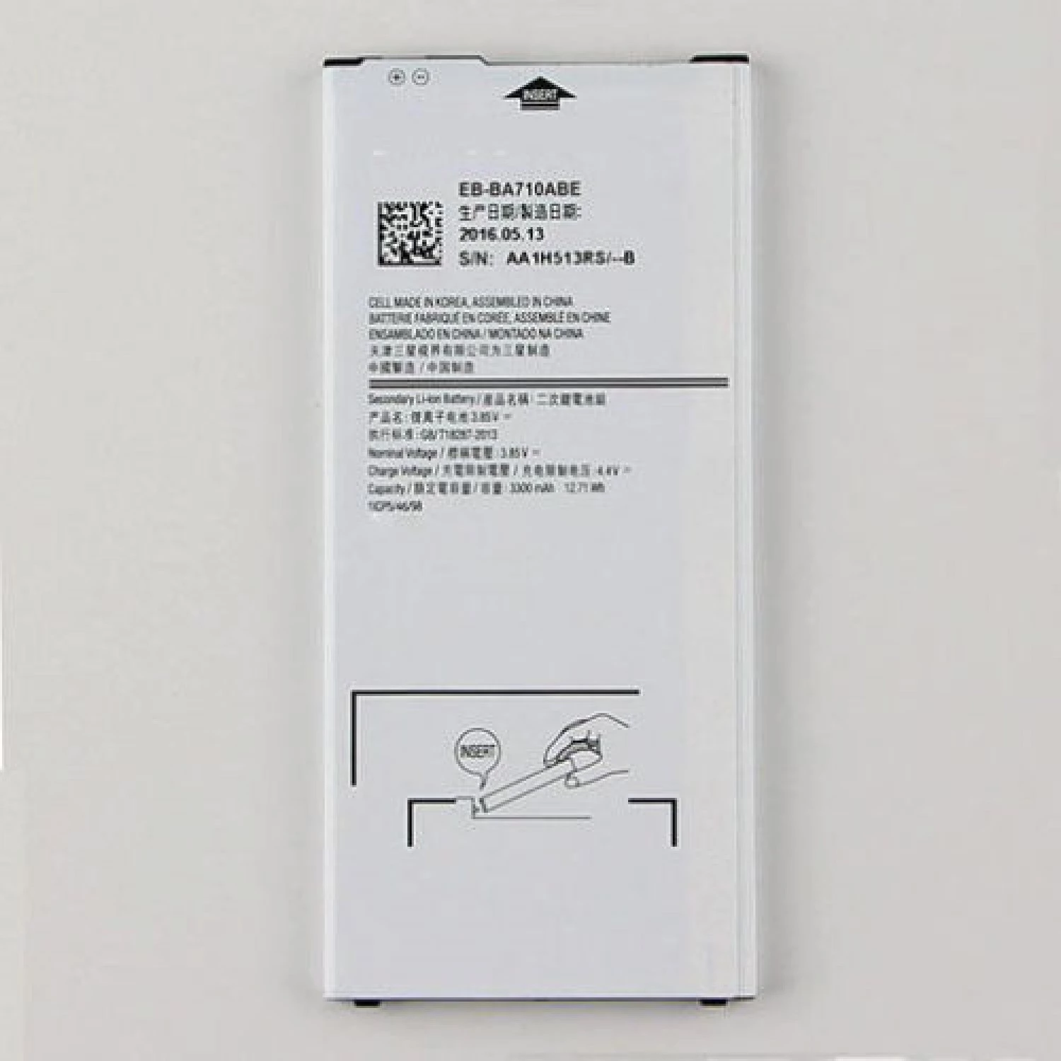 replacement battery EB-BA710ABE Samsung Galaxy A7 2016 A710 J7 Prime G6100