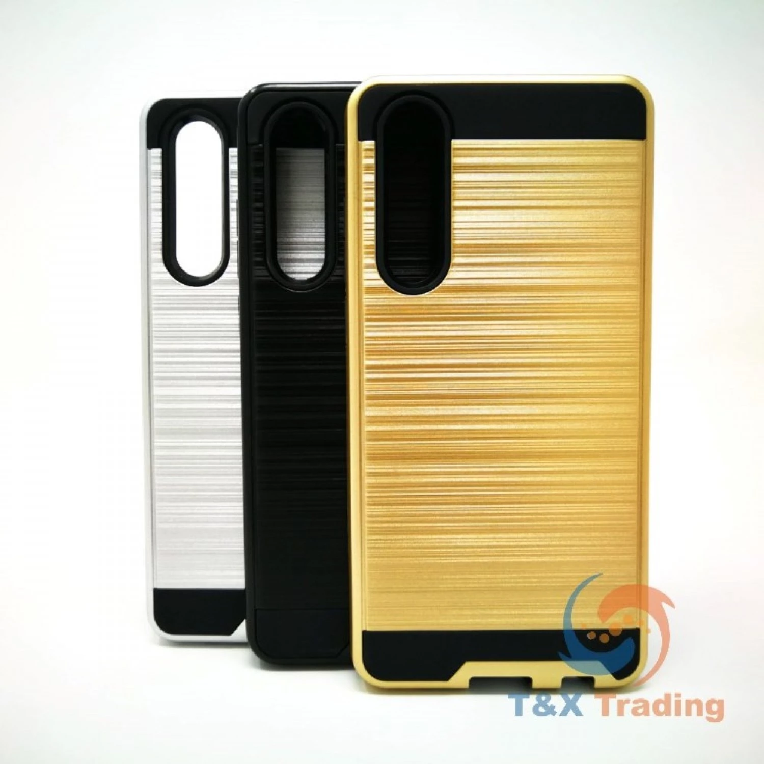 HuaWei P30 - Slim Sleek Brush Metal Case