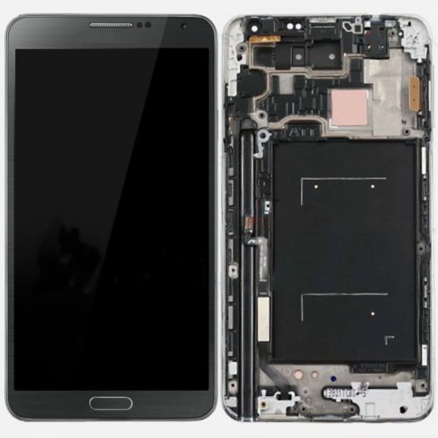 LCD digitizer with frame for Samsung Note 3 N9000 ATT N9005 Grey