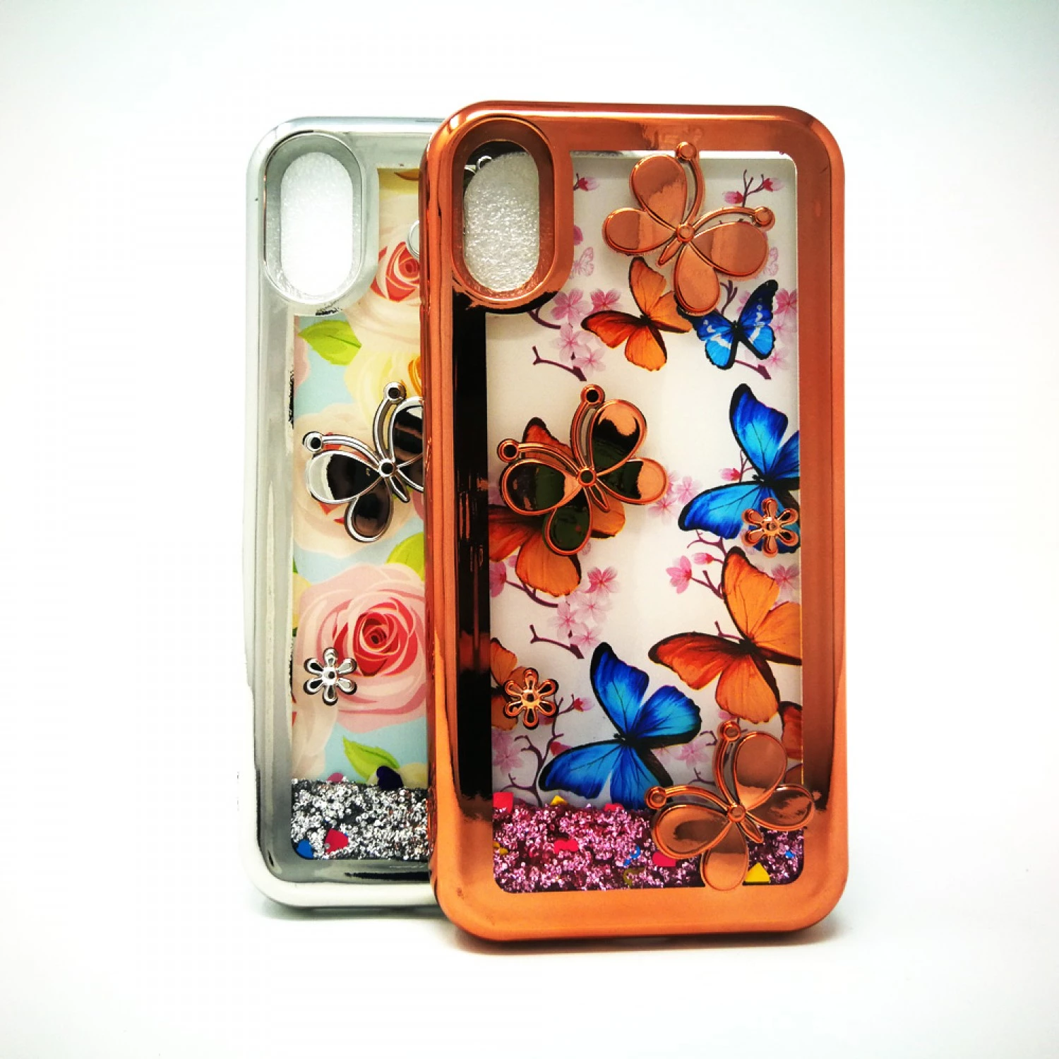 Apple iPhone XS Max - Water Liquid Case with Design