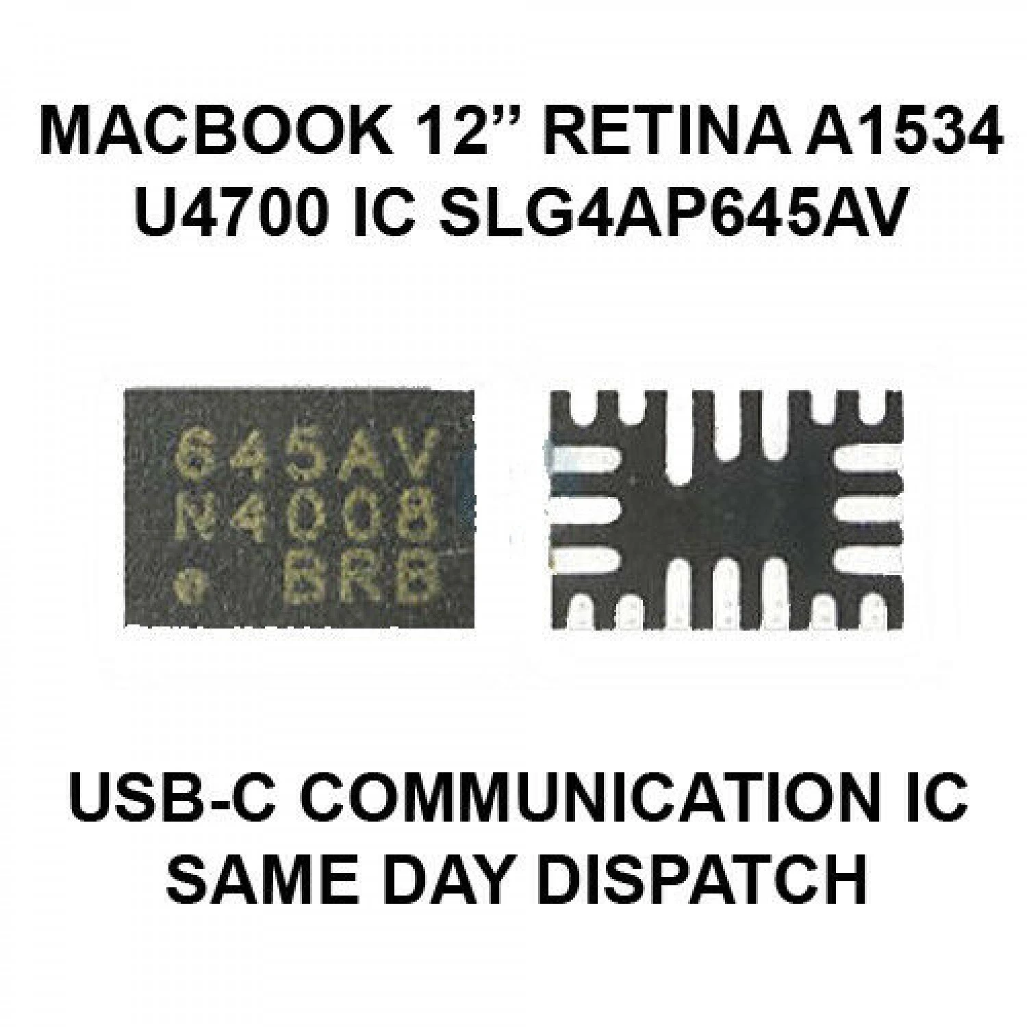 SLG4AP645AV USB C COMMUNICATION POWER IC U4700