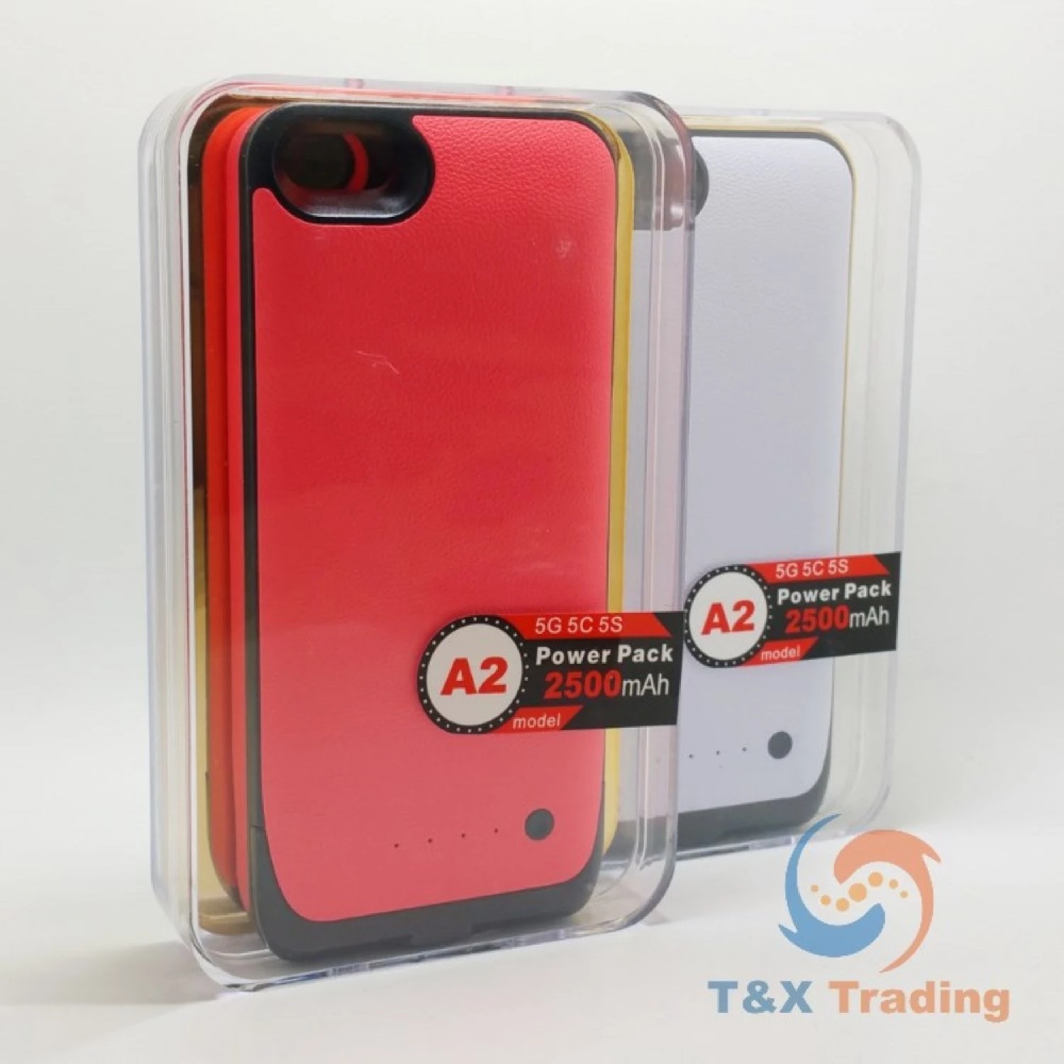 Apple iPhone 5 / 5C / 5S / SE - A2 Backup Power Bank Case 2500mAh