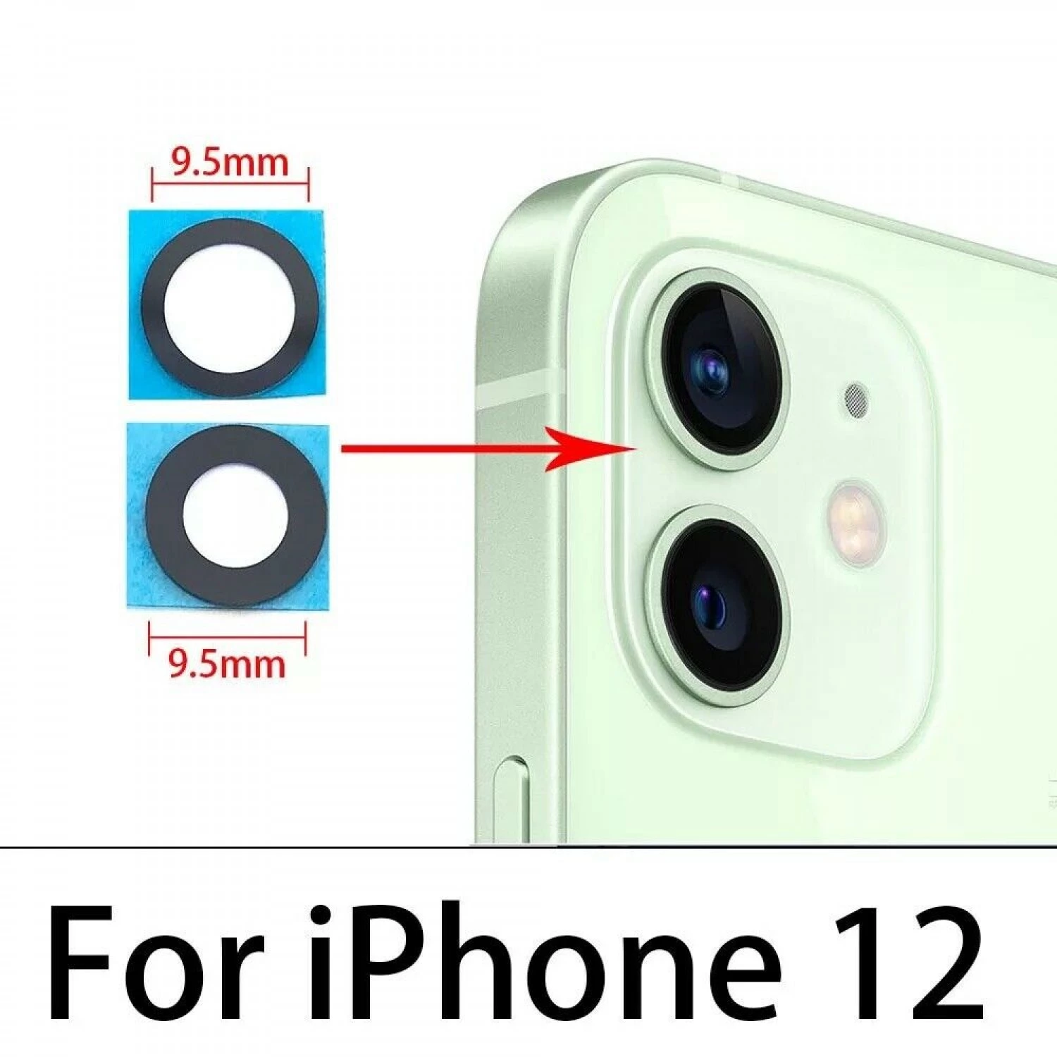 back camera lens set for iphone 12