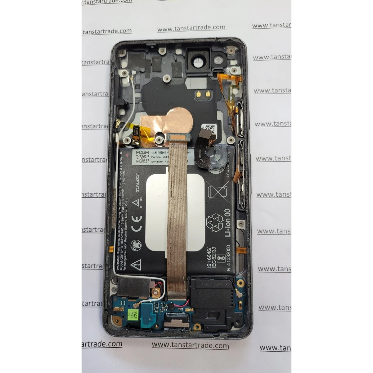 back housing complete for Google Pixel 2 ( original pull from new phone)