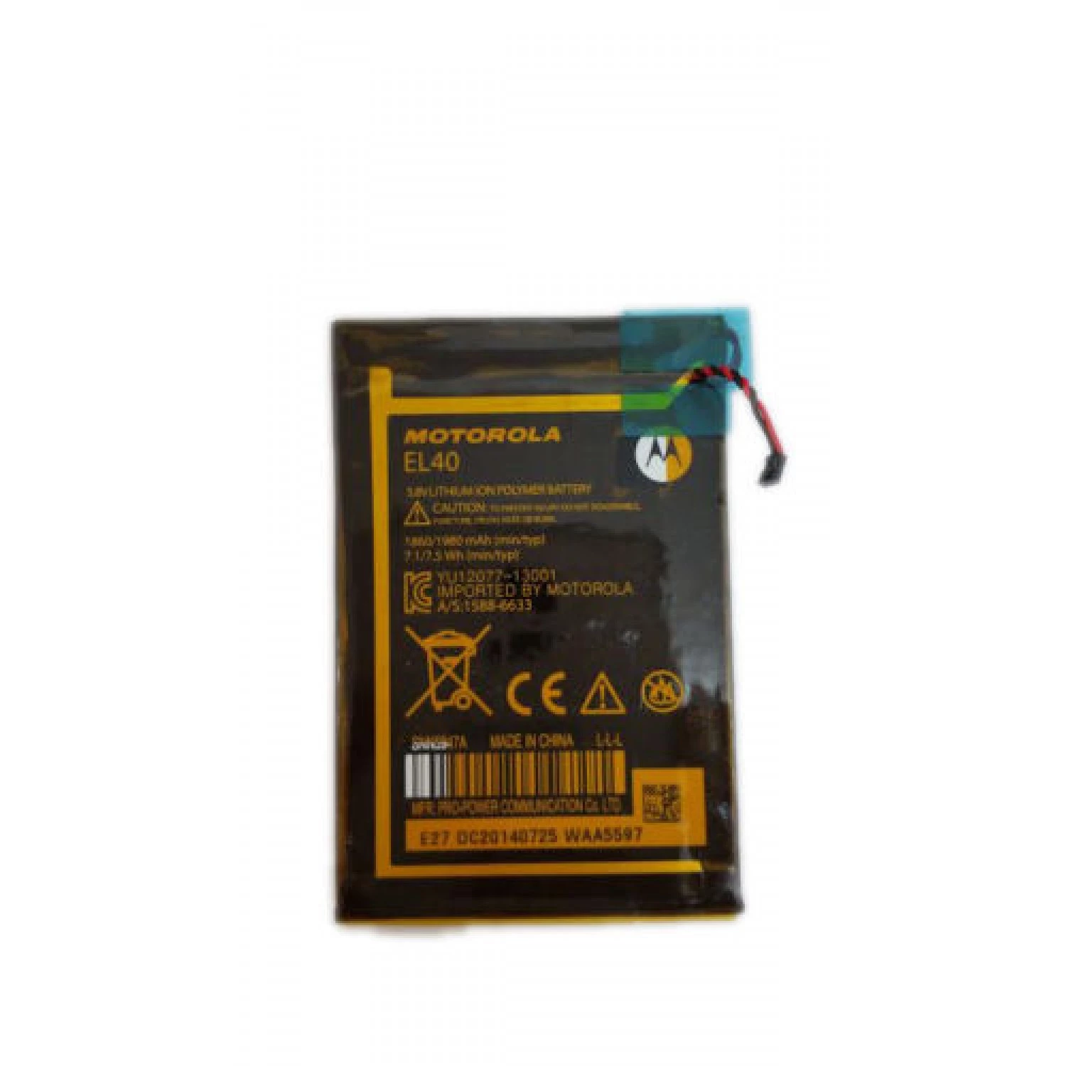 Replacement battery EL40 for Motorola Moto E XT1021 XT1022 XT830C
