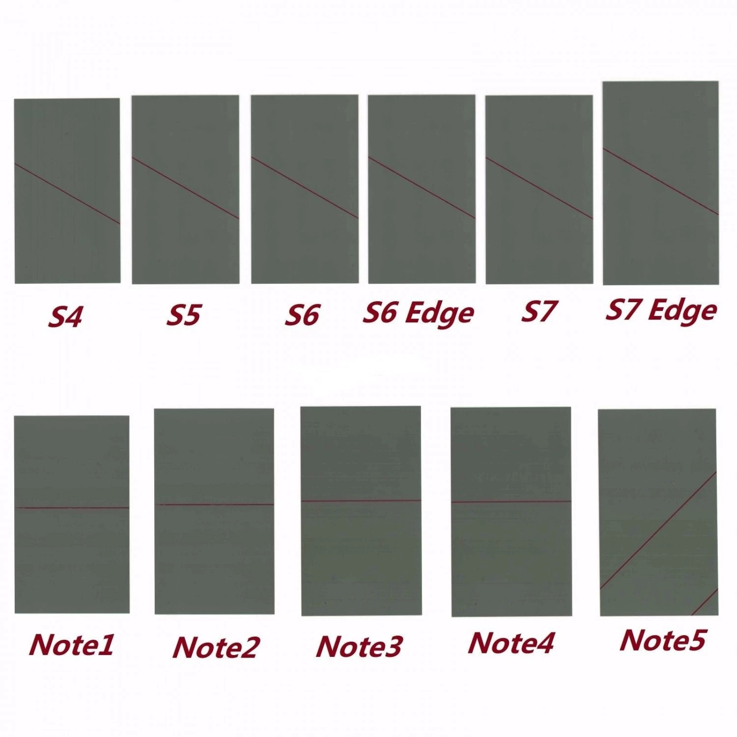 polarizer film for Samsung note 5 N9200 N920 N920F N920WA