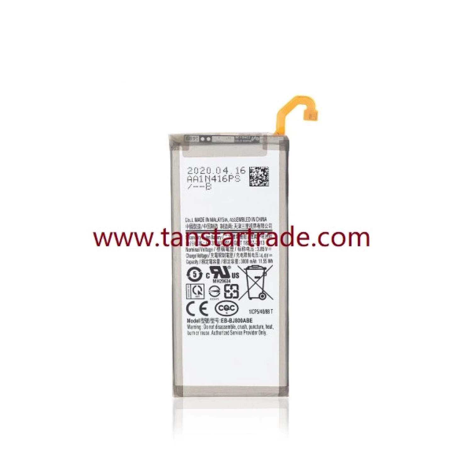 replacement battery EB-BJ800ABE for Samsung J810 J600 A600 J800 J805 A605