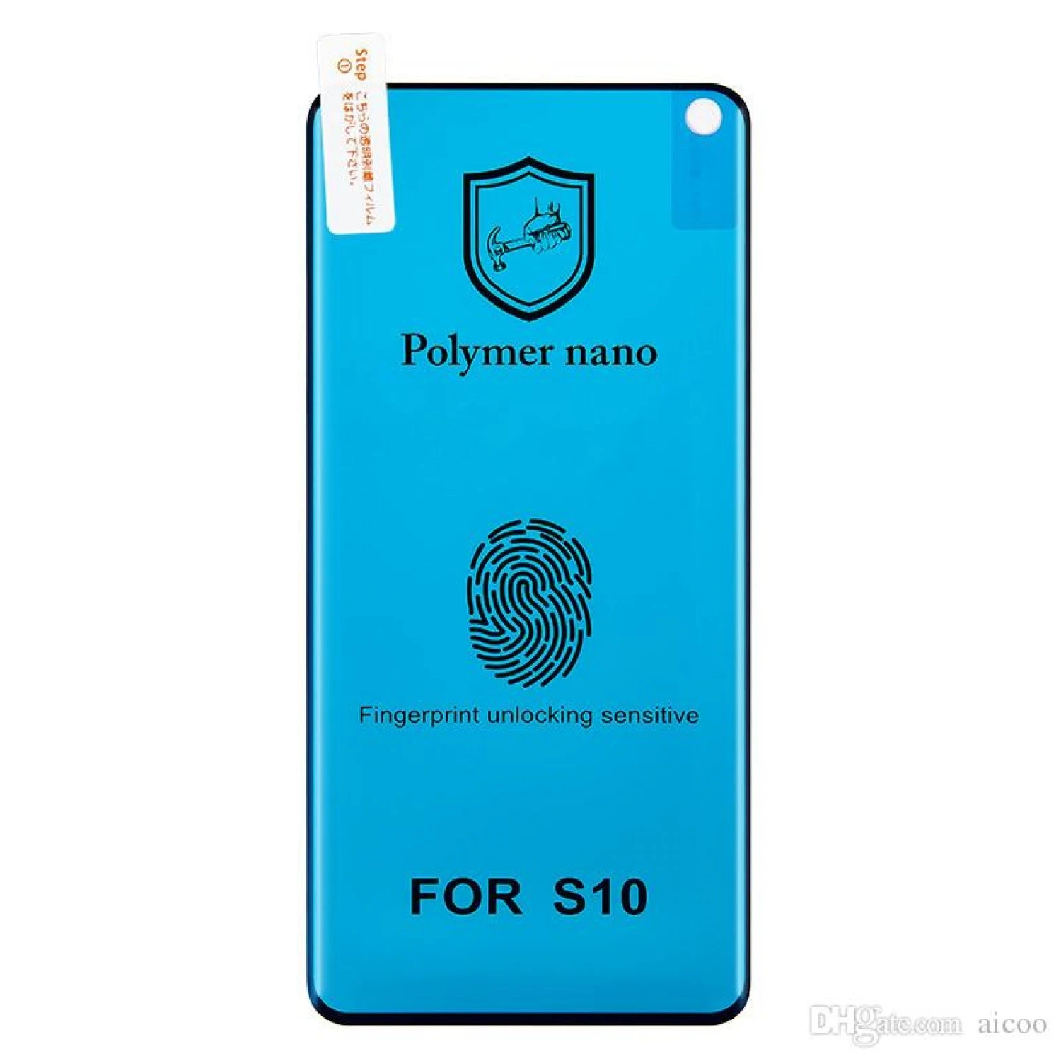Samsung Galaxy S10 - Full Glue Polymer Nano Screen Protector