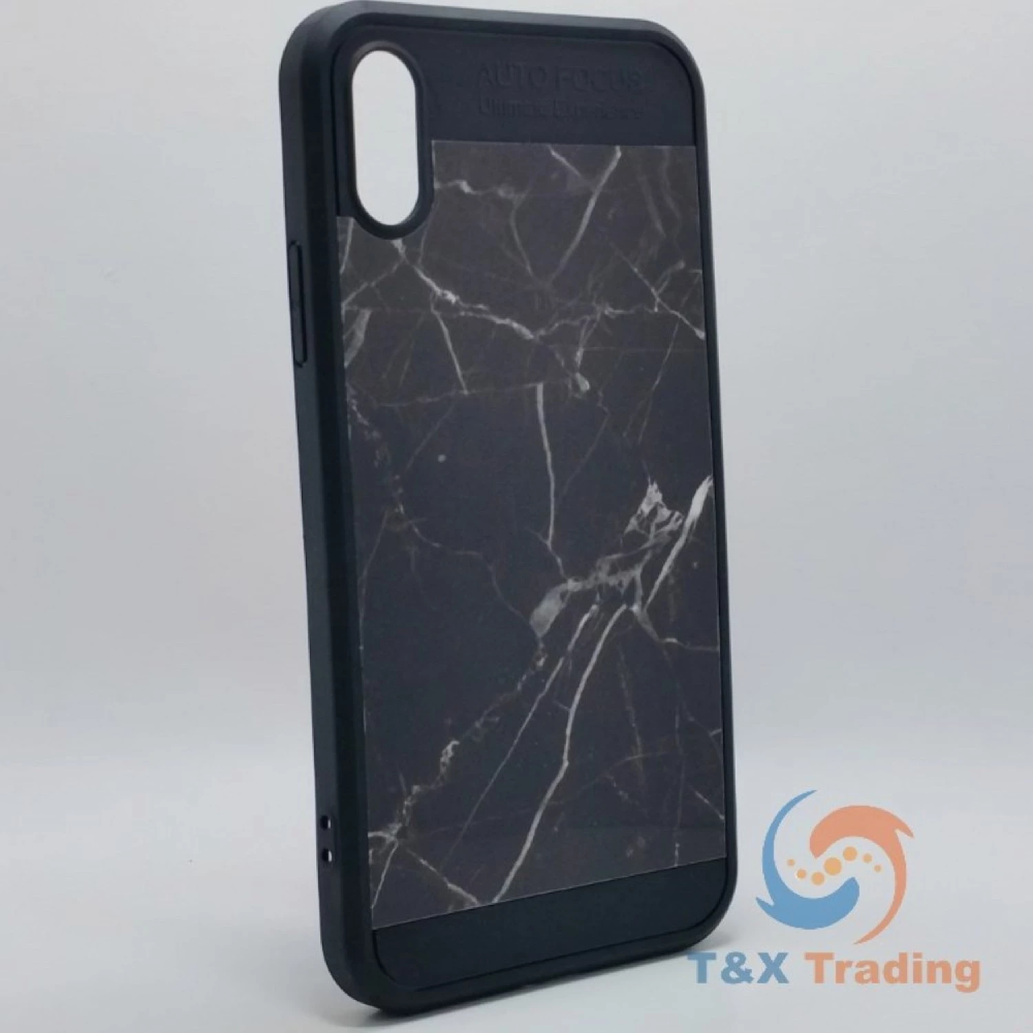 Apple iPhone X / XS- Auto Focus Ultimate Experience Marble Rock Silicone Phone Case