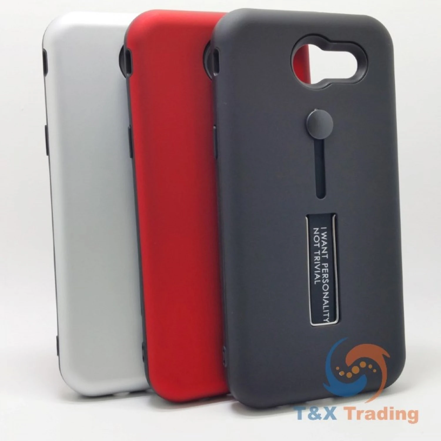 Samsung Galaxy J3 Prime - I Want Personality Not Trivial Case with Kickstand Color