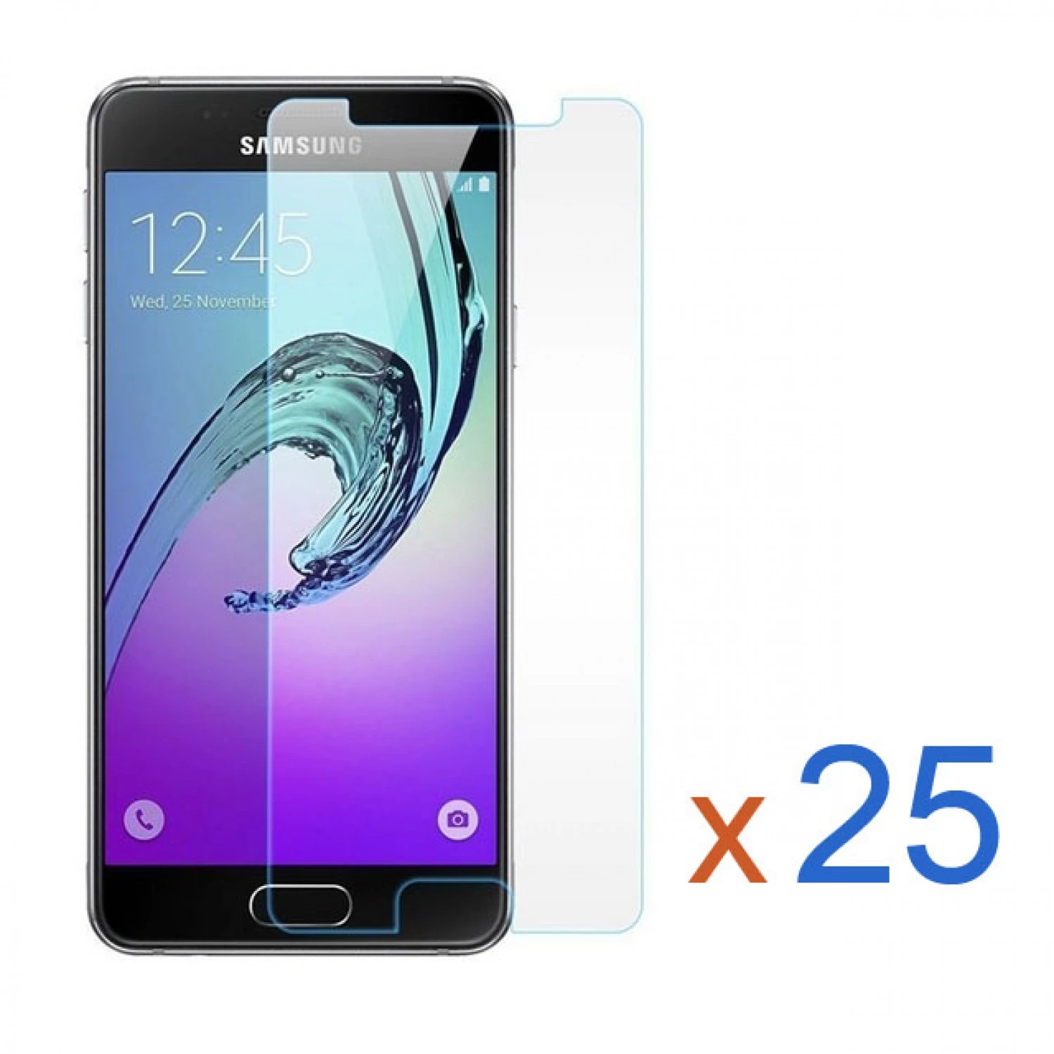 Samsung Galaxy J3 Prime Bulk (25Pcs) Tempered Glass Screen Protector