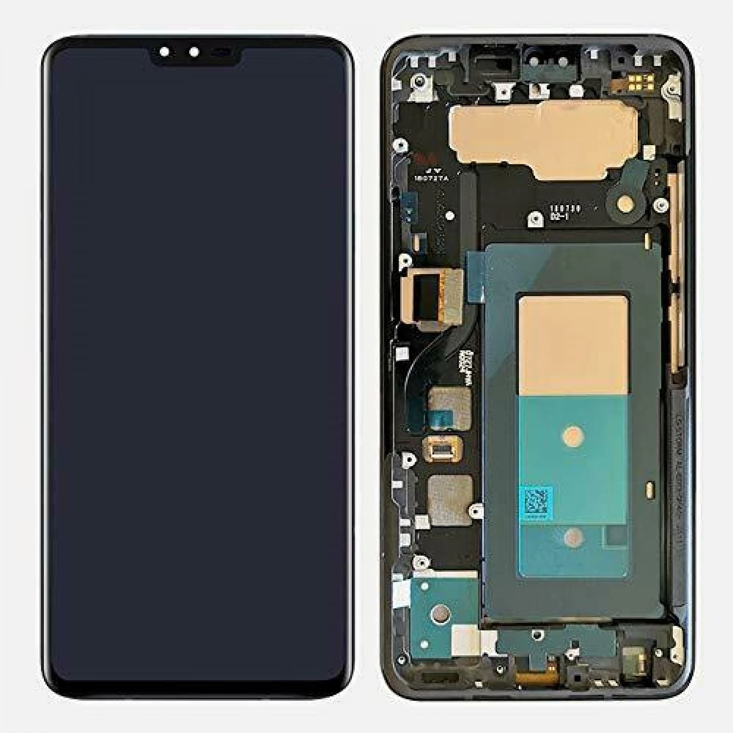 LCD digitizer with frame for LG V40 ThinQ V400N V405UA