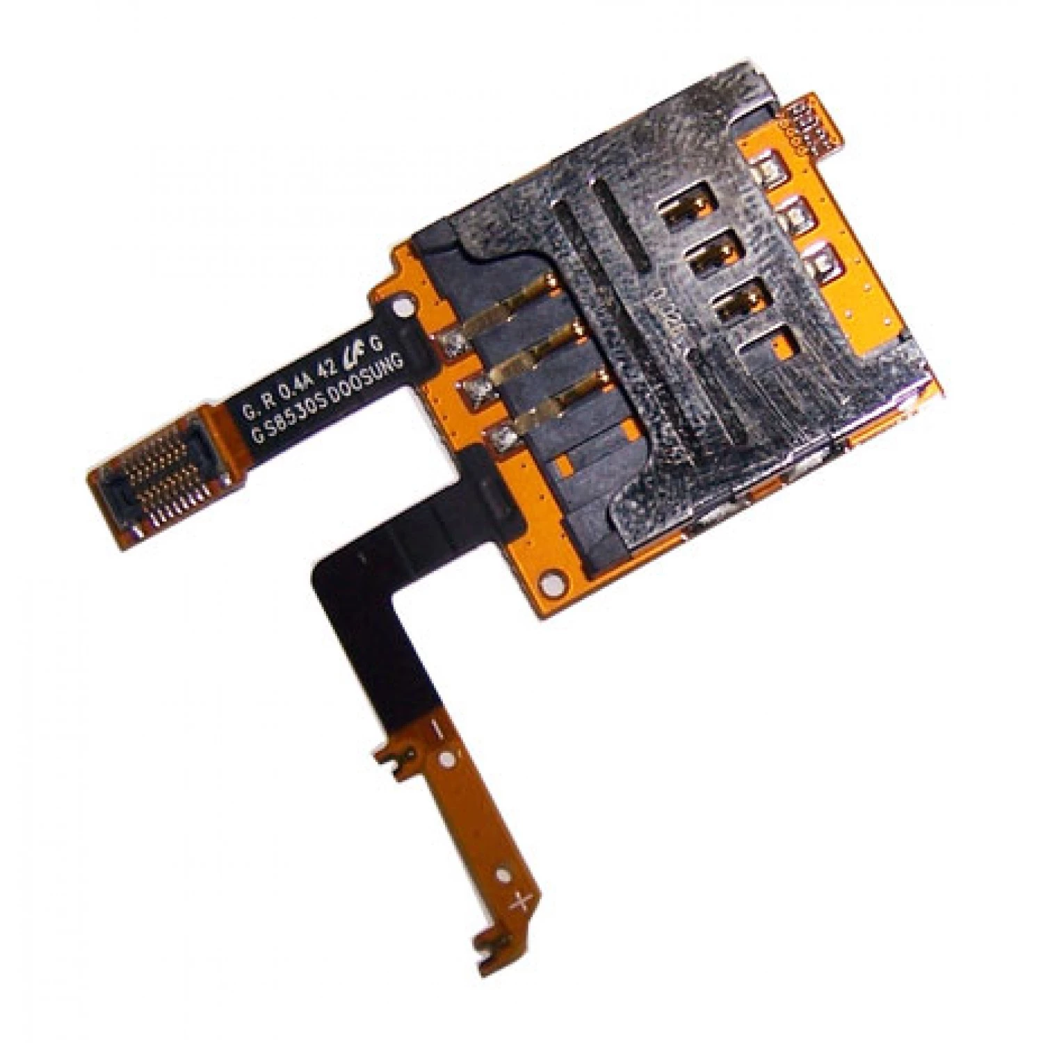 Sim connector flex for Samsung S8530 Wave 2