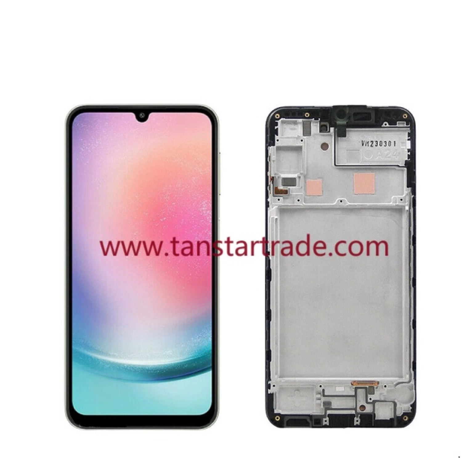 LCD assembly with frame OLED for Samsung Galaxy A24 2023 A245 A245W