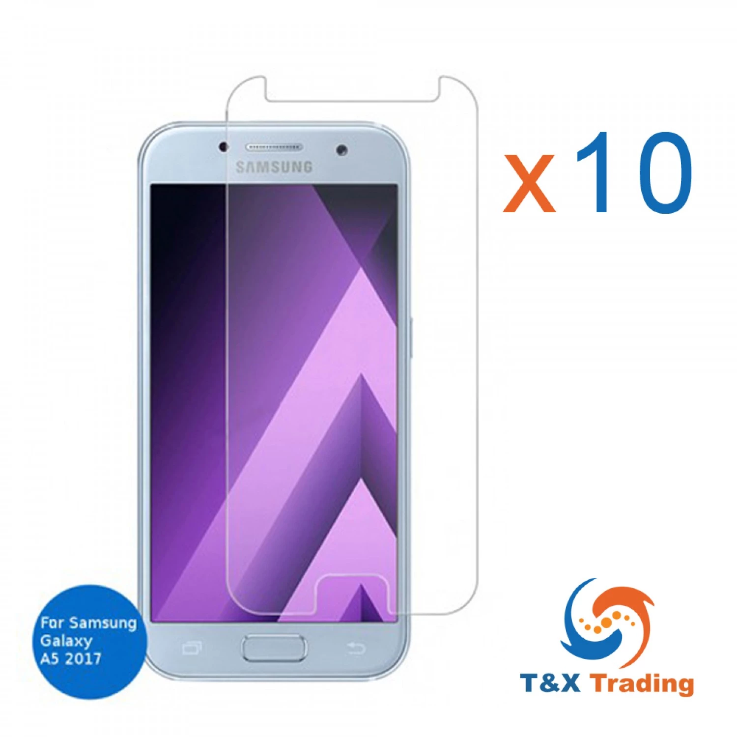 Samsung Galaxy A5 (2017) BOX (10pcs) Tempered Glass Screen Protector