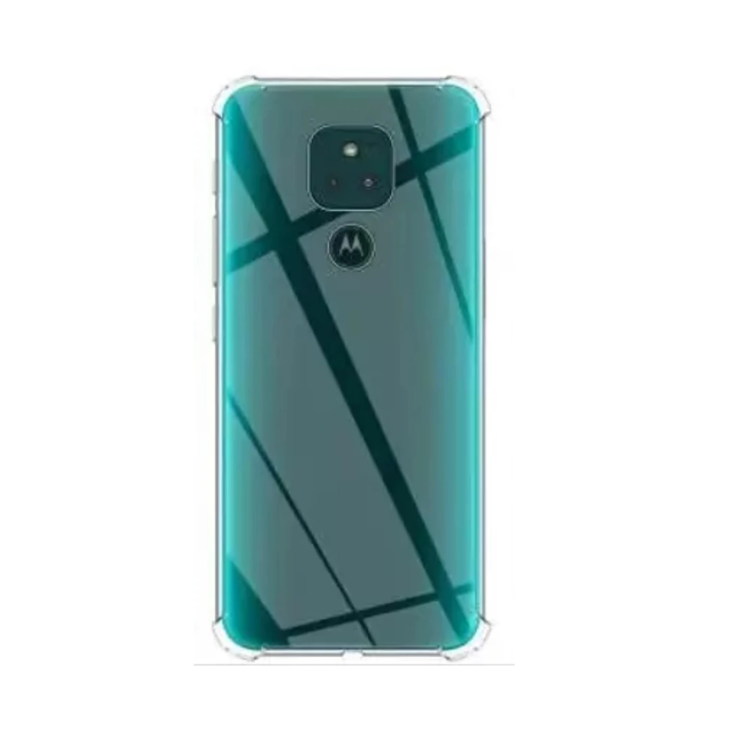 Motorola Moto E7 Plus - Reinforced Corners Silicone Phone Case