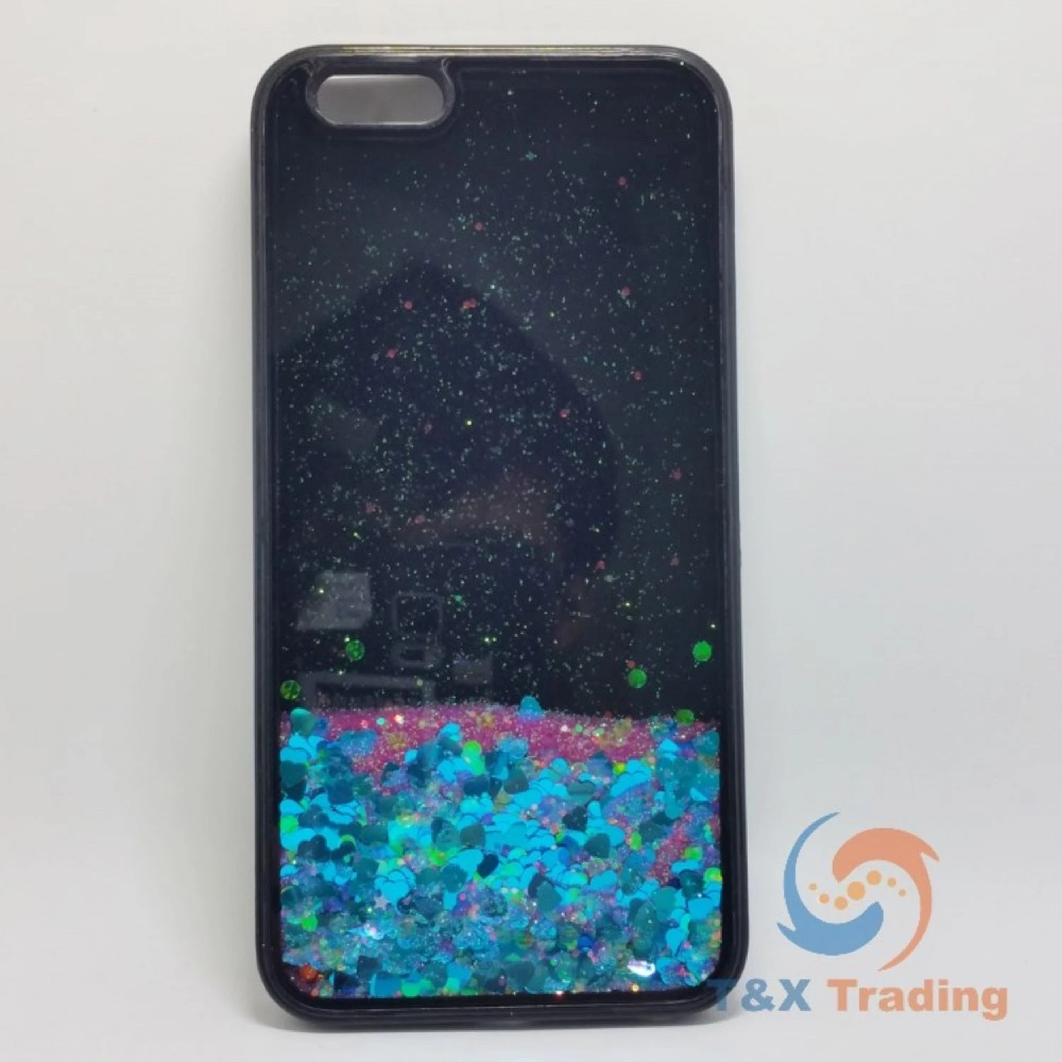 Apple iPhone 6 Plus / 6S Plus - Black Water Liquid Case