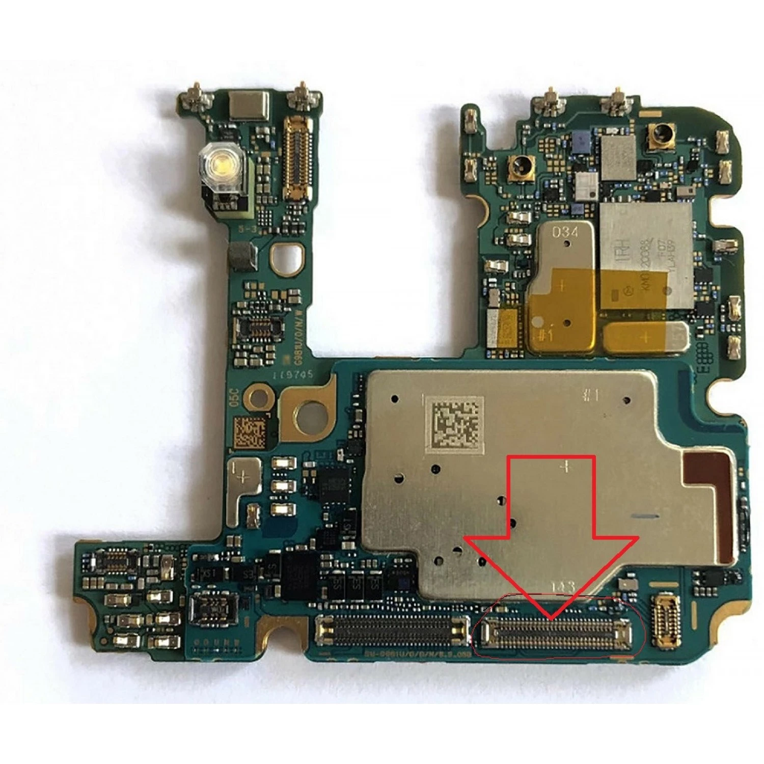 main flex connector FPC for Samsung S20 G9800 G980 G980A G980WA