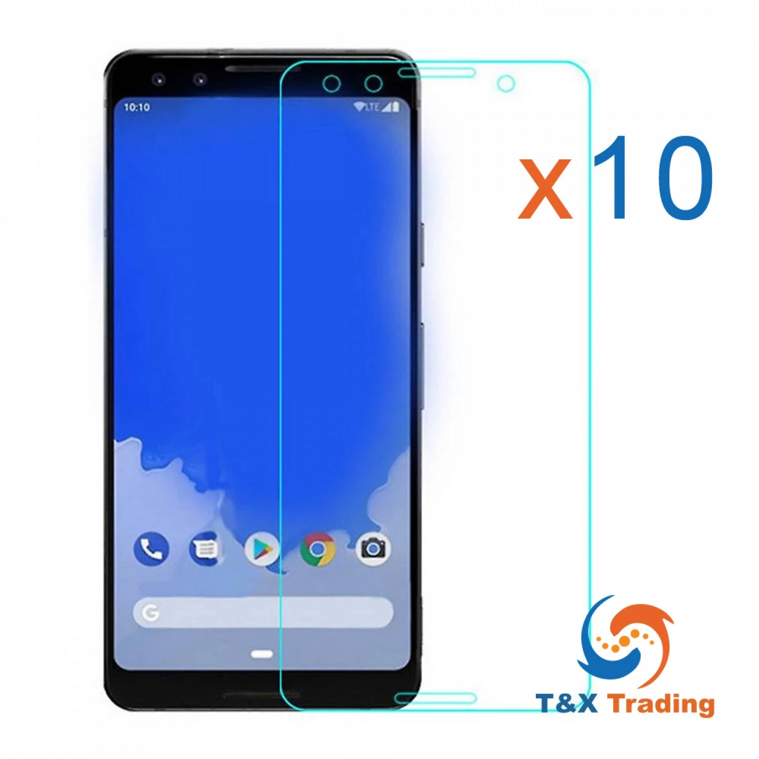Google Pixel 3 XL BOX (10pcs) Tempered Glass Screen Protector