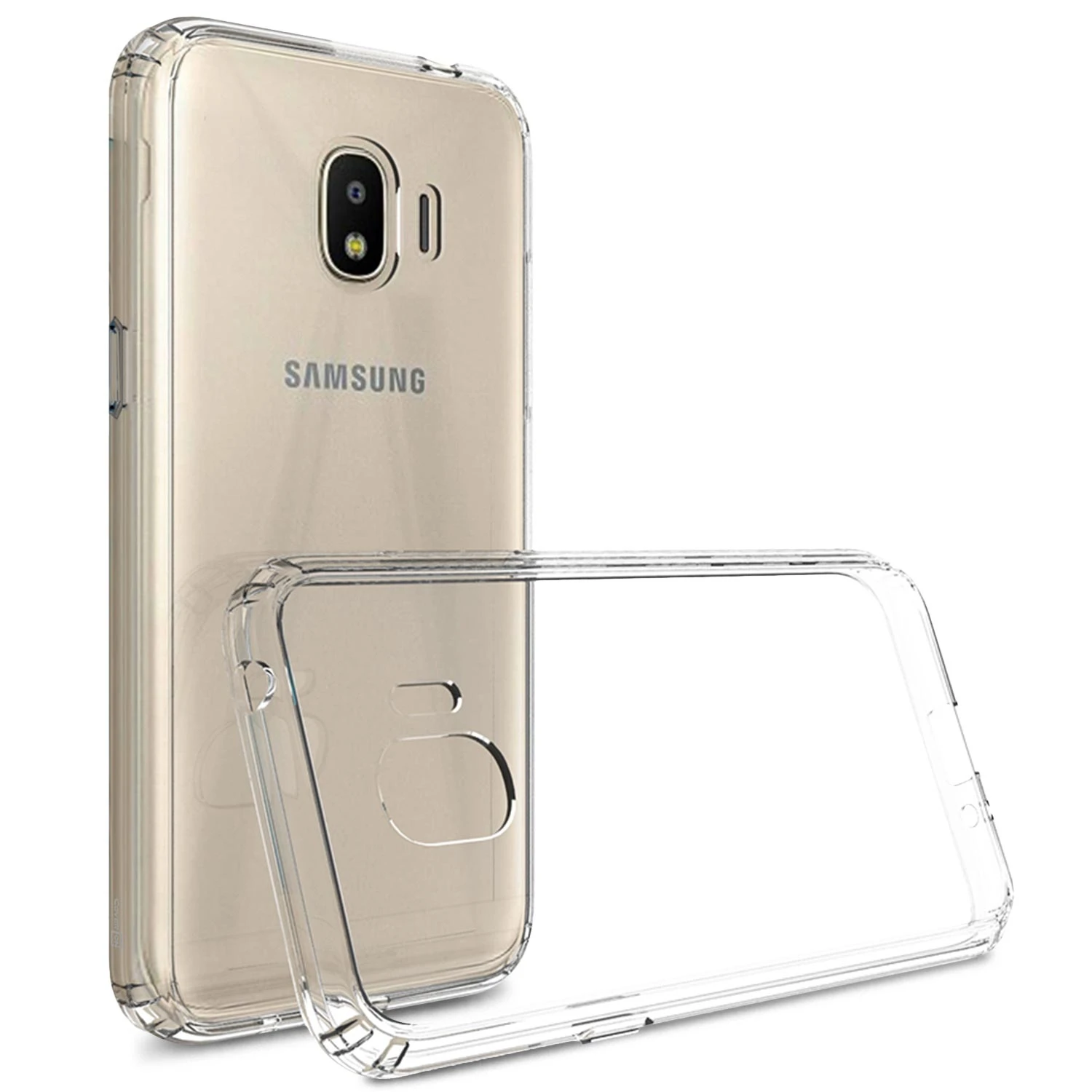 Samsung Galaxy J2 Pro (2018) - Silicone Phone Case With Dust Plug
