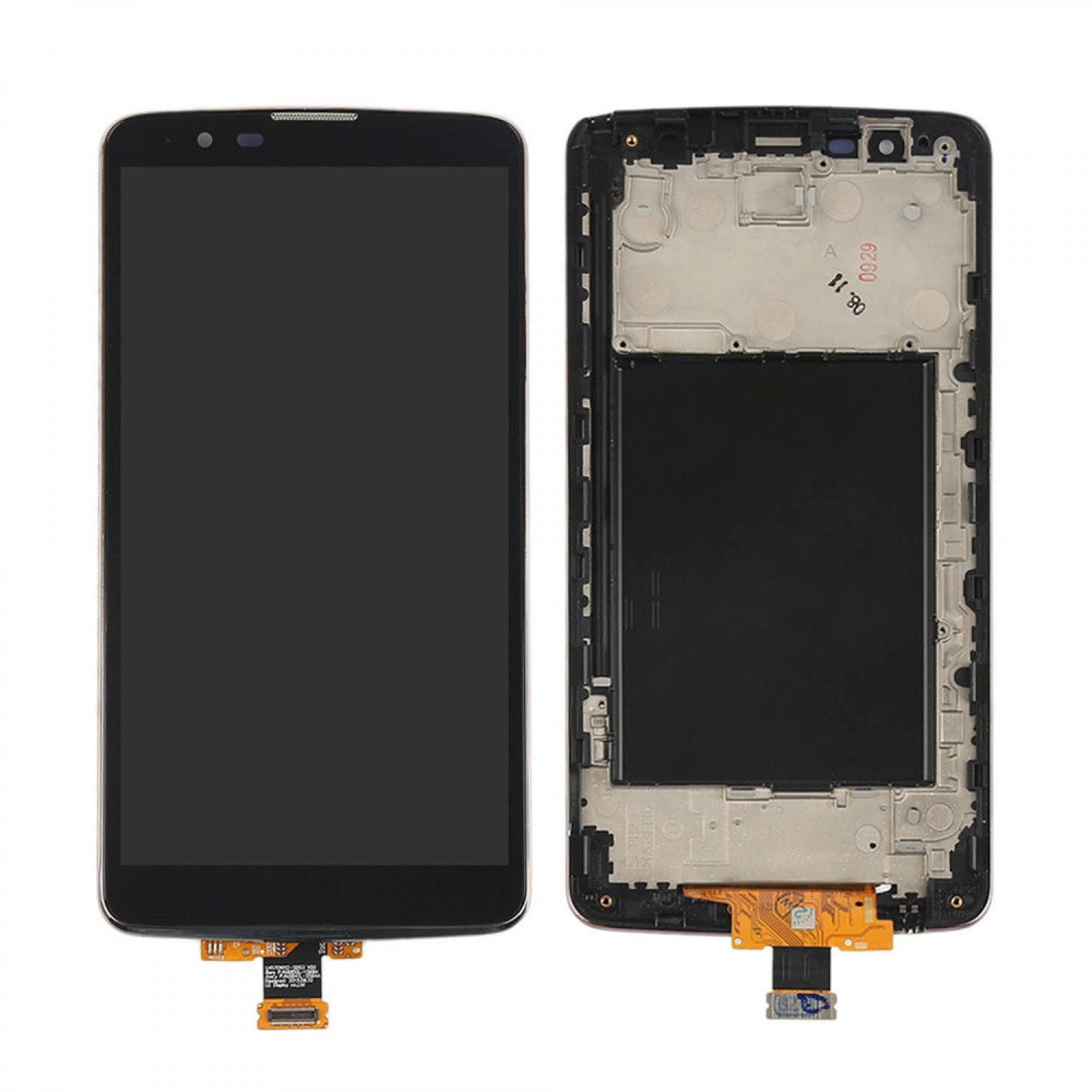 LCD digitizer with frame BLACK LG G Stylo 2 plus MS550 K550