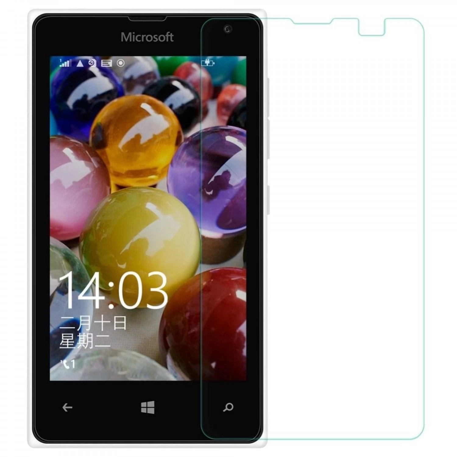 Nokia Lumia 435 Tempered Glass Screen Protector