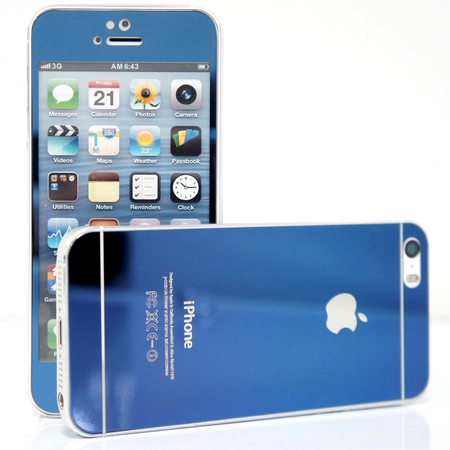 Apple iPhone 5 / 5S / 5C / SE Colored Tempered Glass Screen Protector