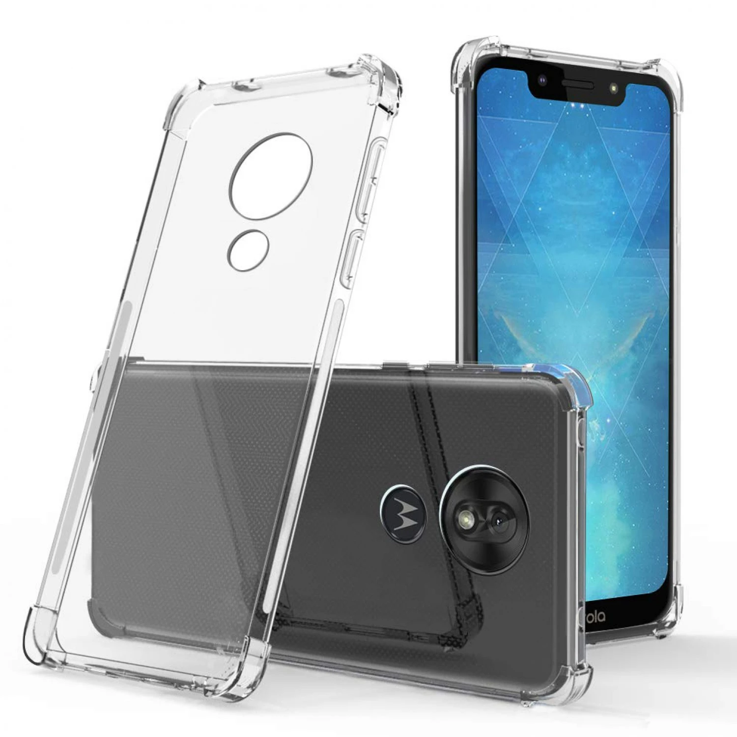 Motorola Moto G7 / G7 Plus - Reinforced Corners Silicone Phone Case