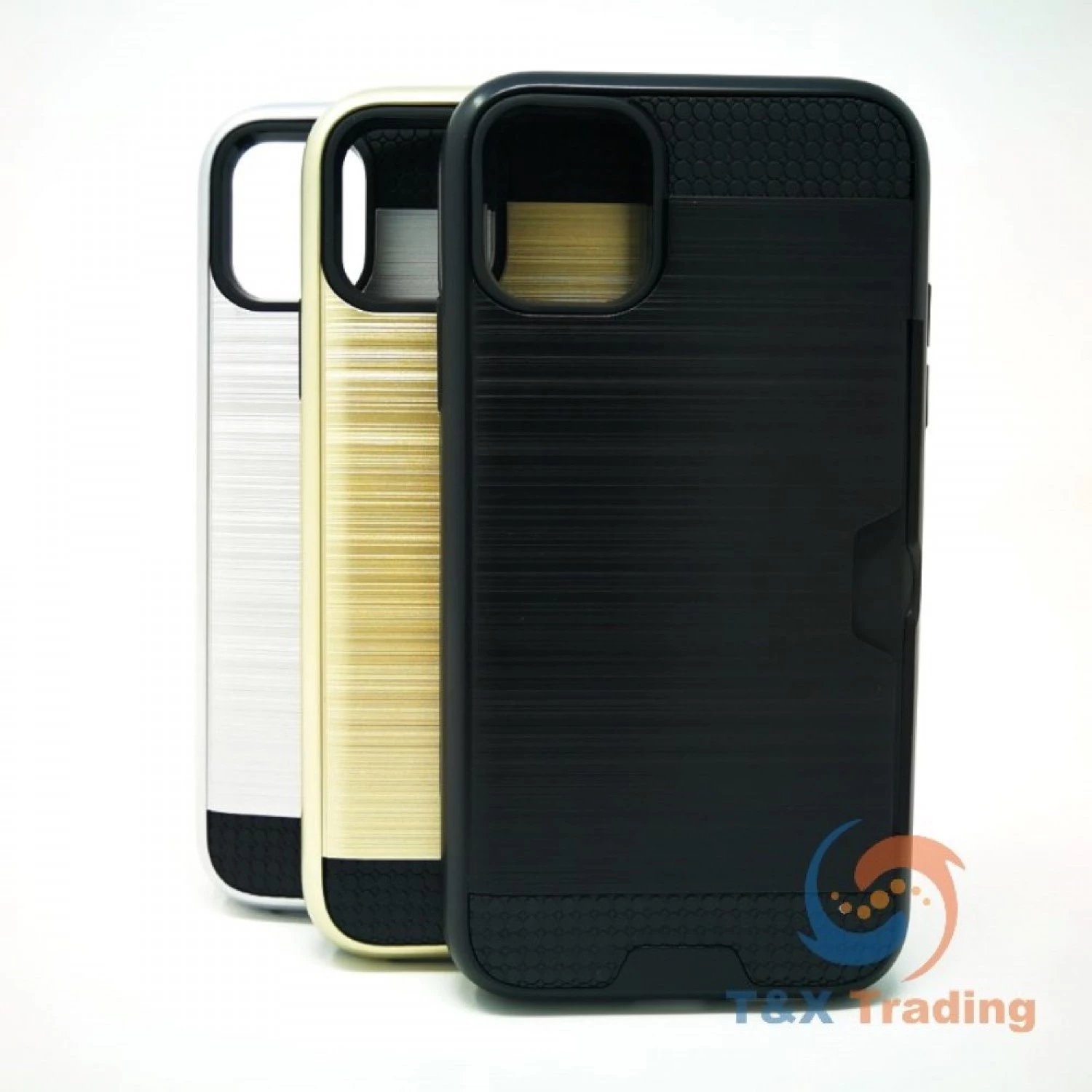 Apple iPhone 11 - Slim Sleek Brush Metal Case